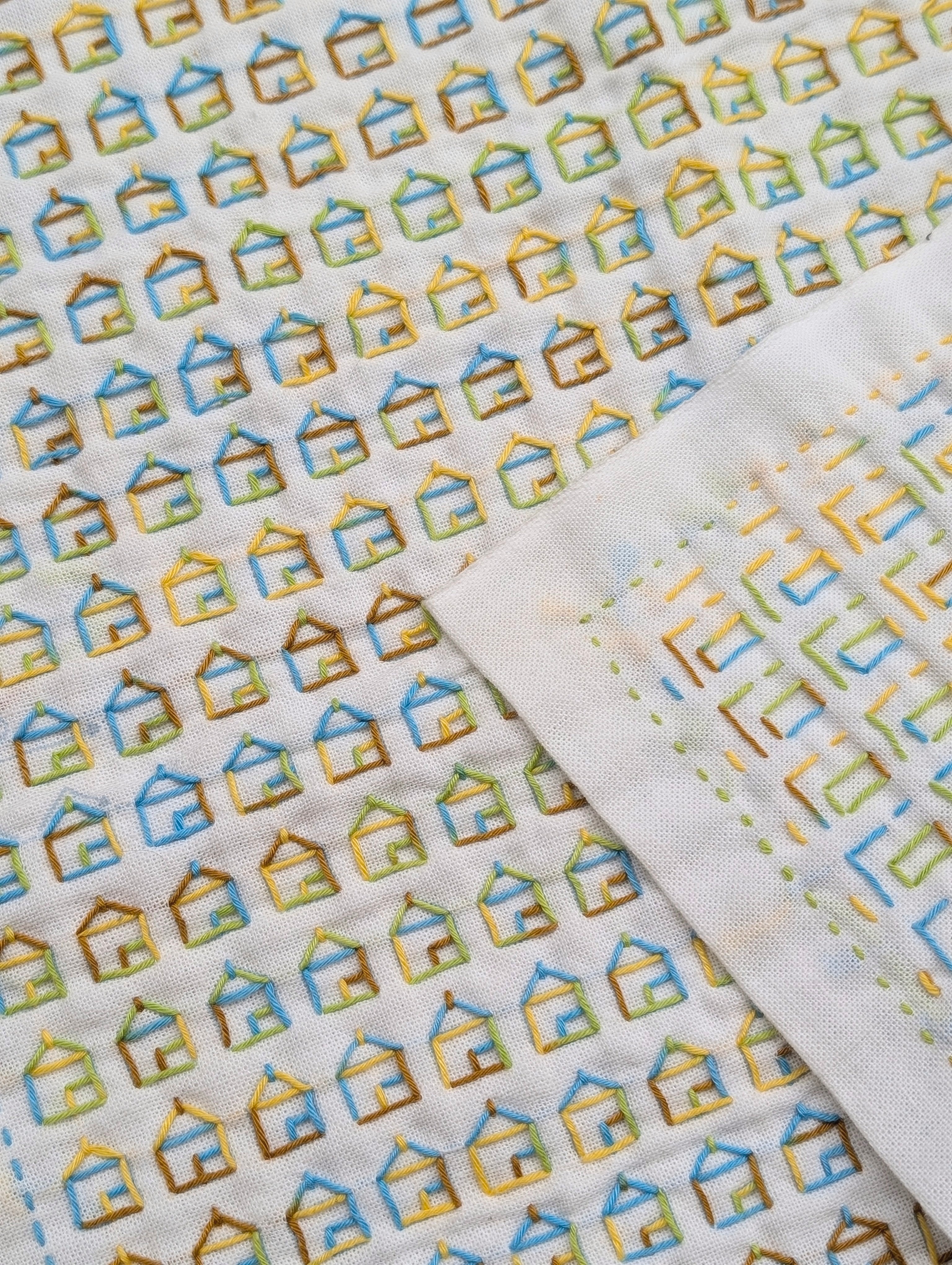 CLASS: Beginner Sashiko-Fukin Sampler (Sunday, April 26th, 2026)