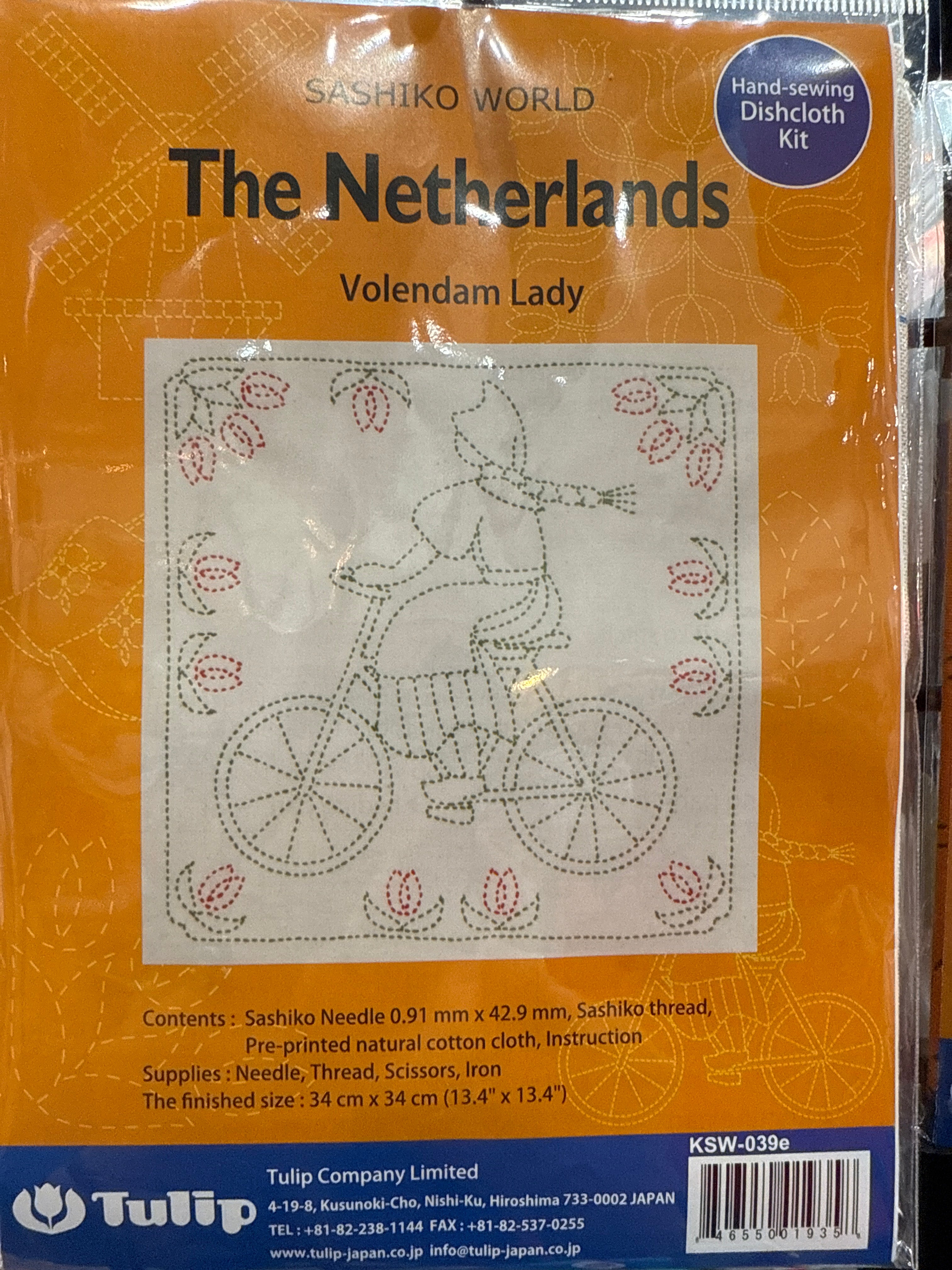 Sashiko World Netherlands “Volendam Lady”