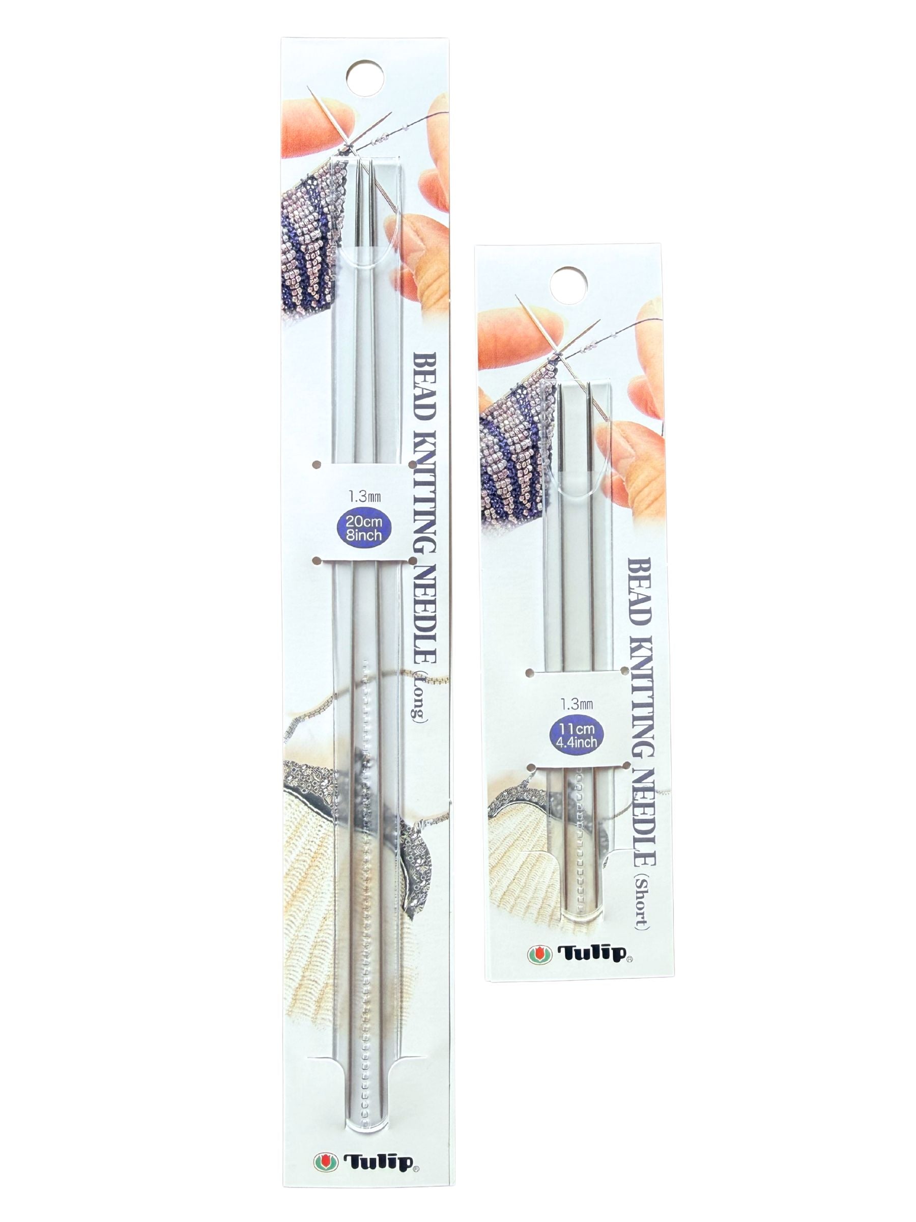 Tulip - Beading Knitting Needles - Short 4.4"