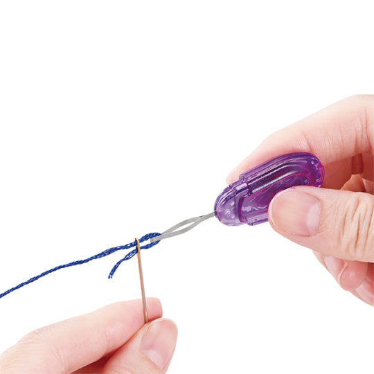 Clover - Embroidery Needle Threader - Green or Purple