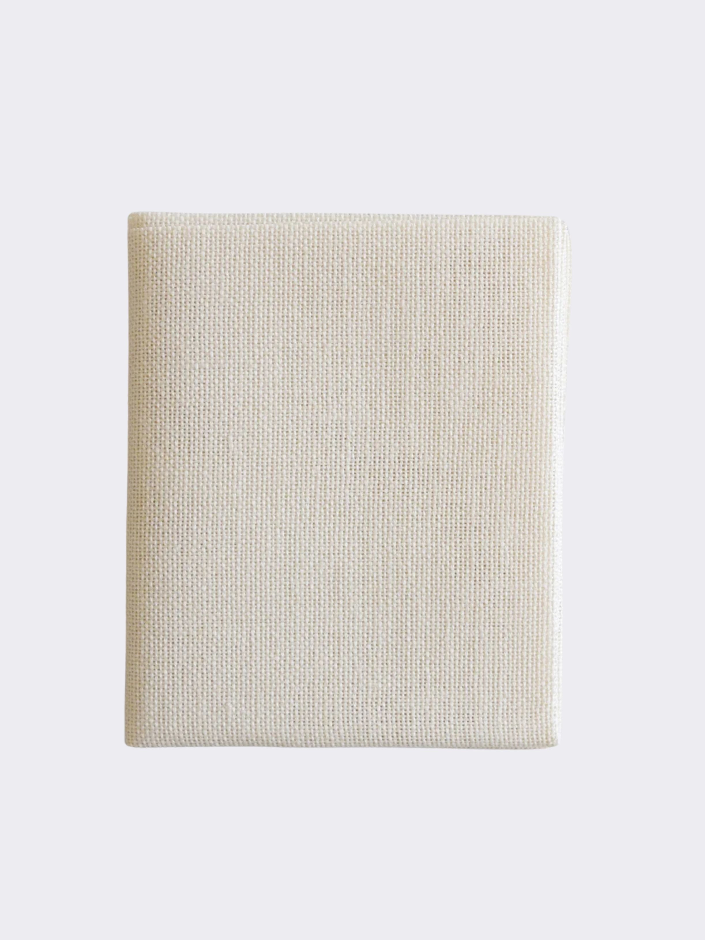 Daruma - Linen Kogin Cloth - Ecru