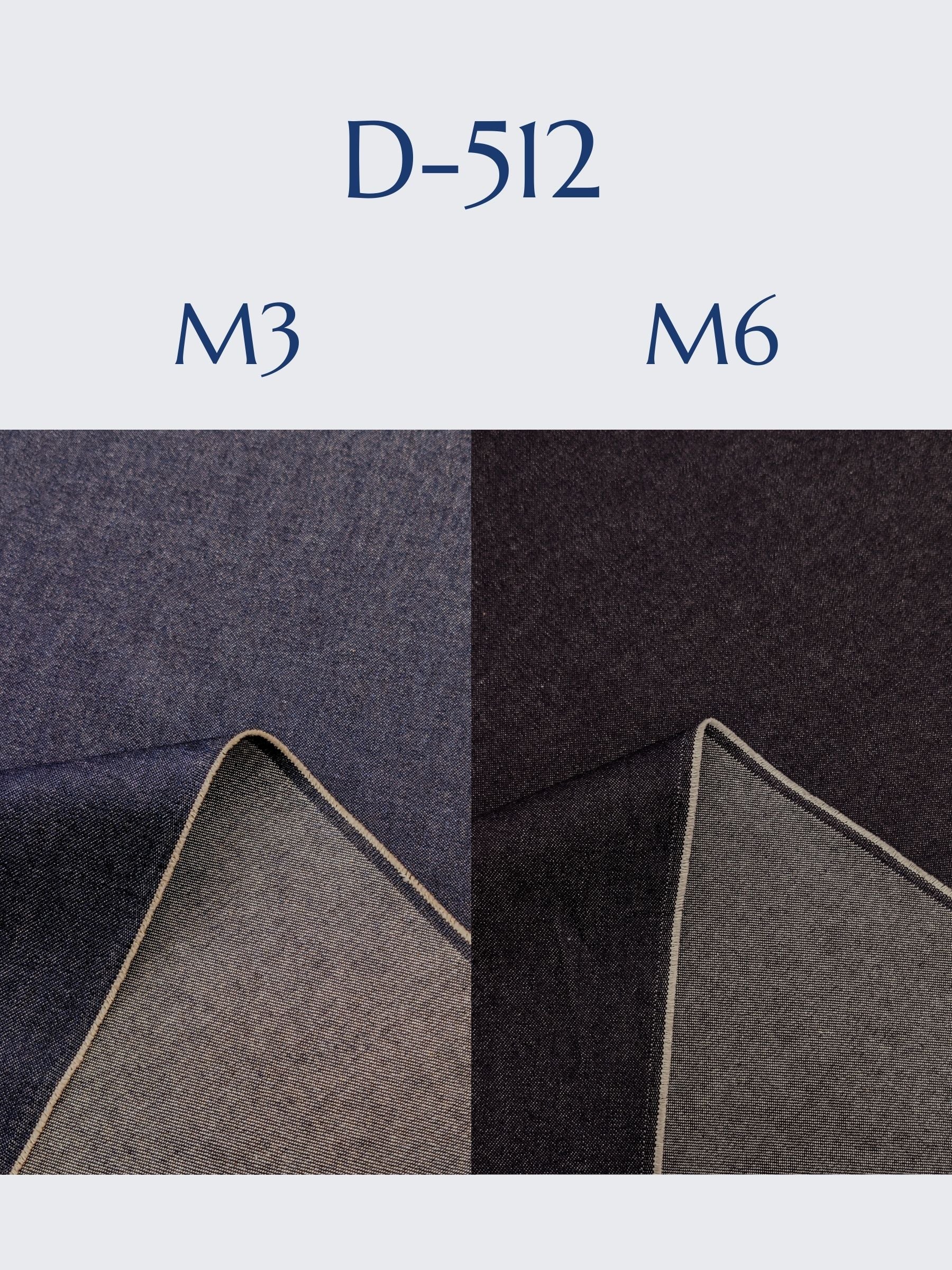 Kaihara Denim - Non-Stretch Japanese Cotton Twill Denim Fabric - 12 oz