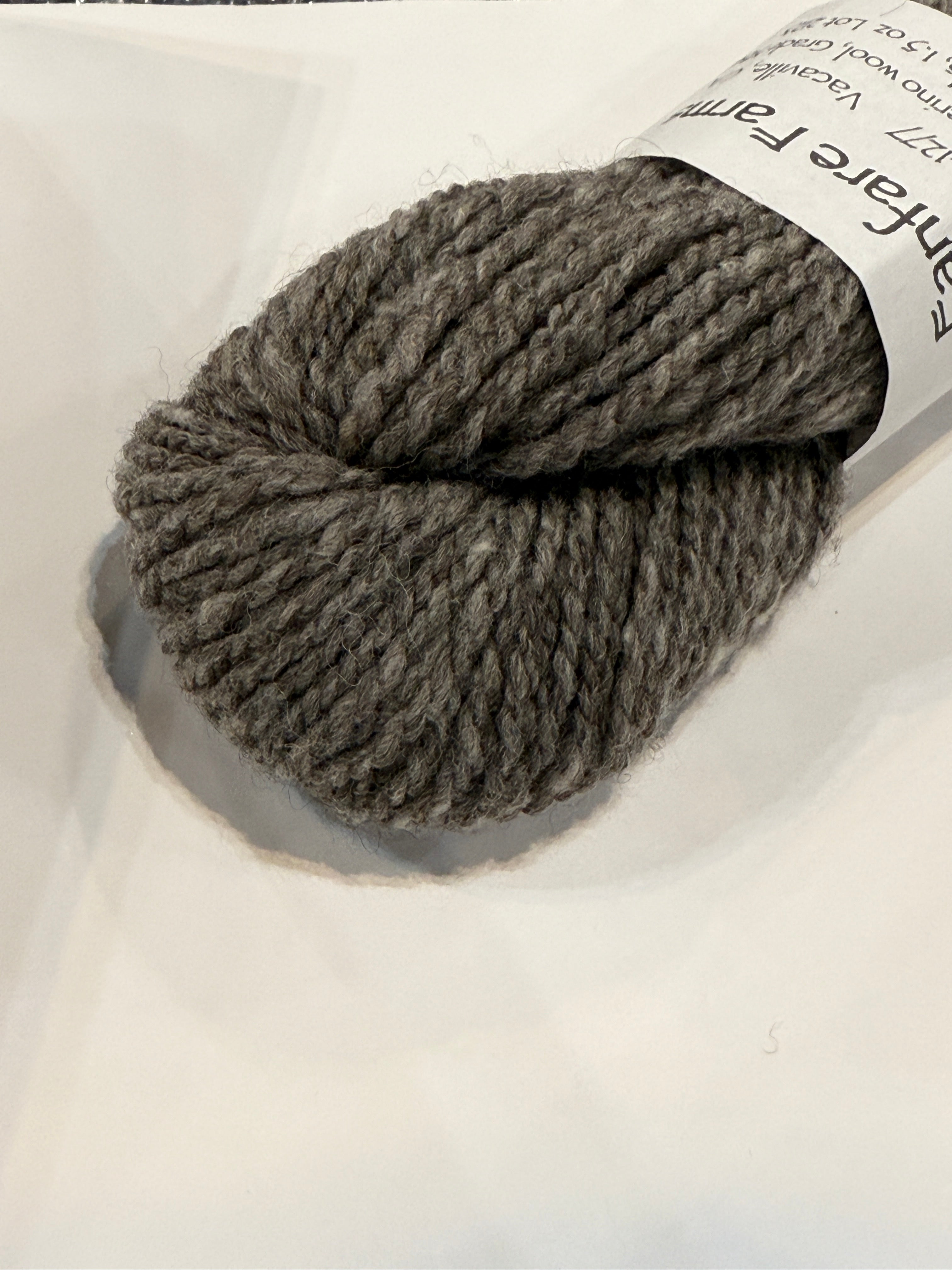 Fanfare Farms - Alpaca Merino Yarn - Gray