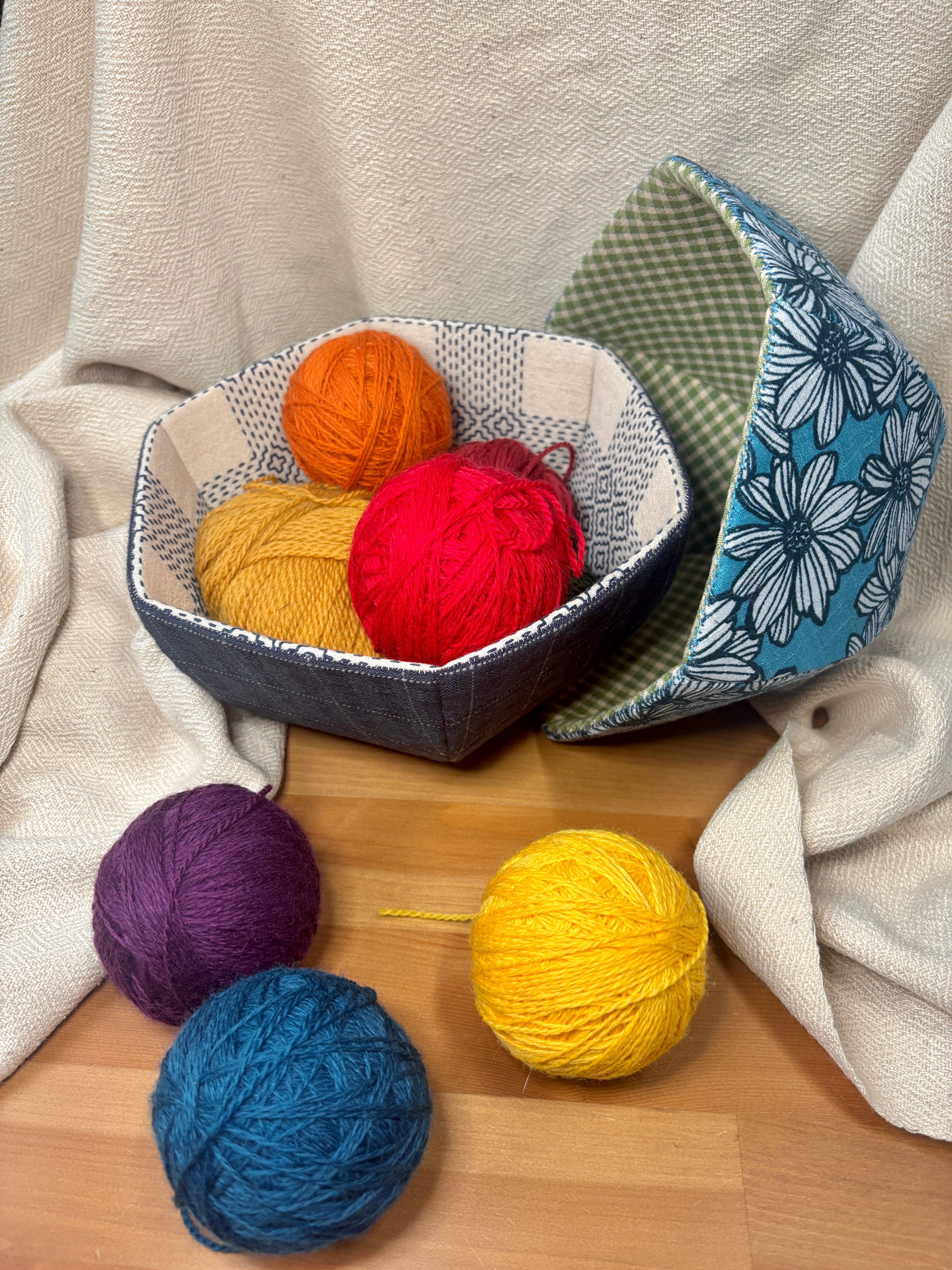 CLASS: Making Fabric Bowls with Friends (Saturday, March 21, 2026)