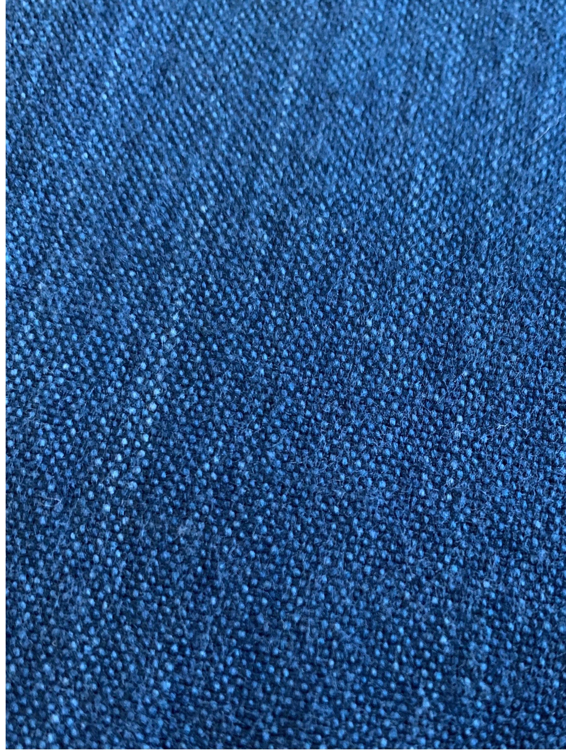Orimono Imports - Cotton Oxford Fabric Dyed with Aizome Botanical Indigo