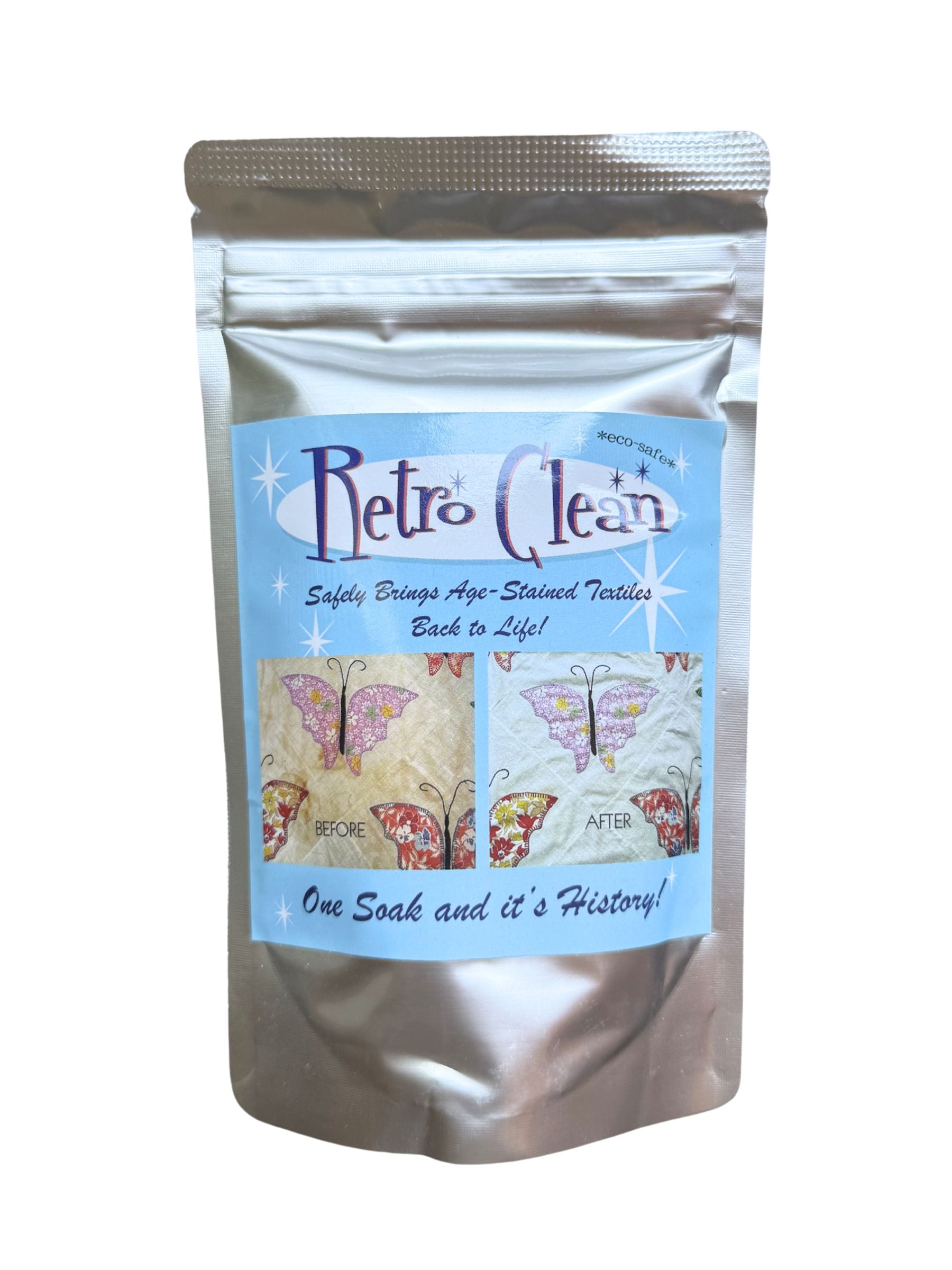 Retro Clean - Eco-Safe Vintage Fabric Washing Powder