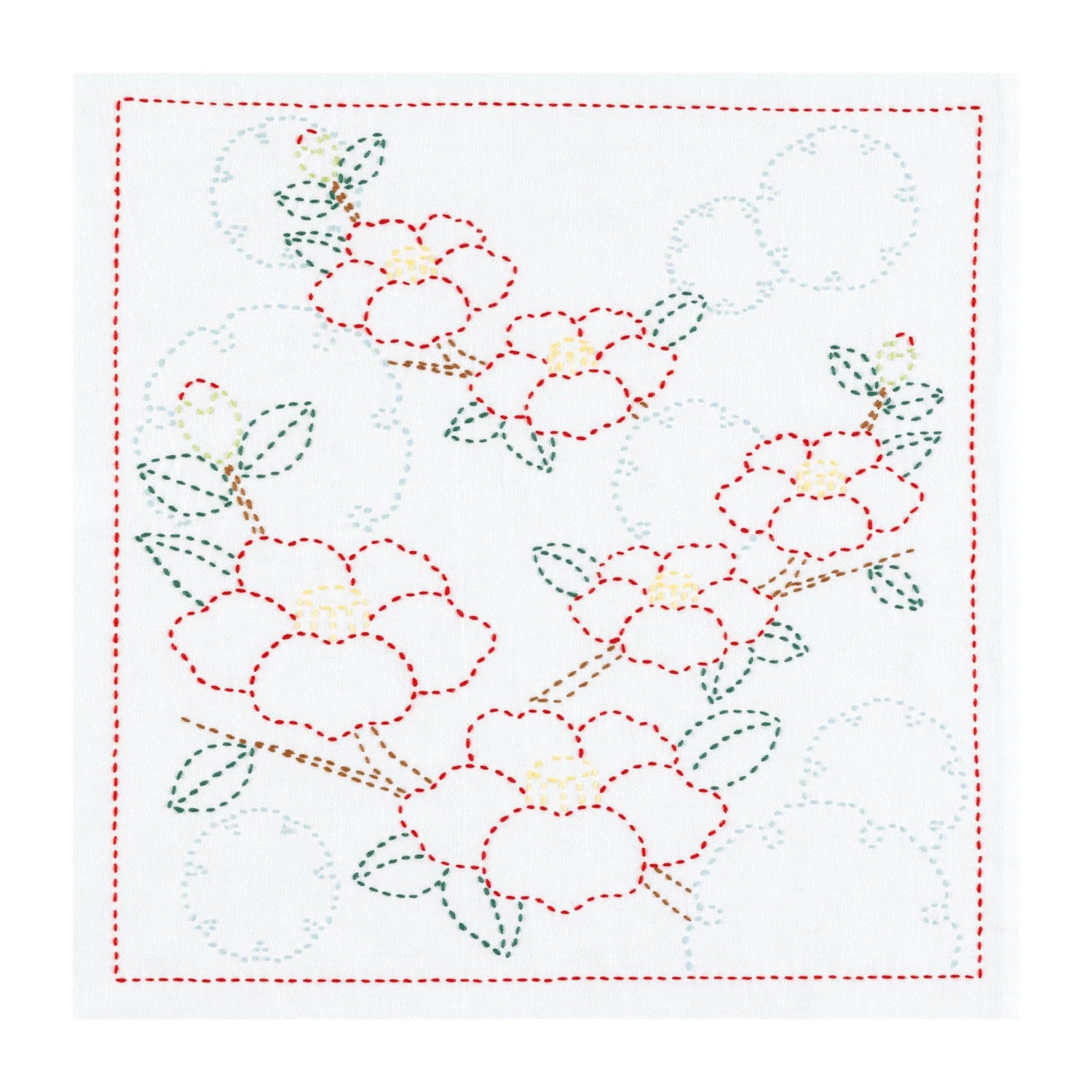 Olympus - Camellia Cotton Sashiko Sampler Kit - White