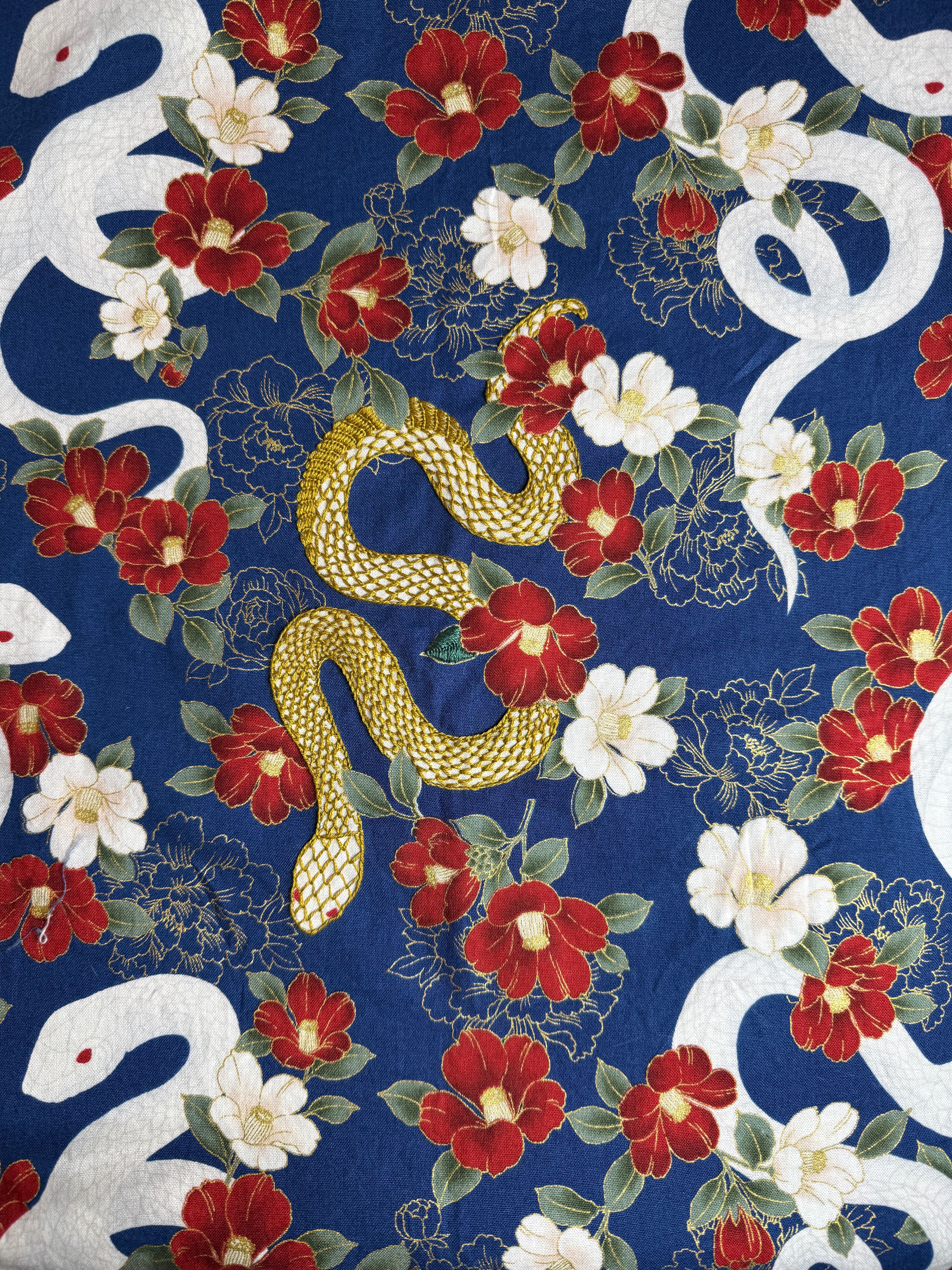 CLASS: Beginning Embroidery - Embellishing Printed Fabric (June 7, 2026)