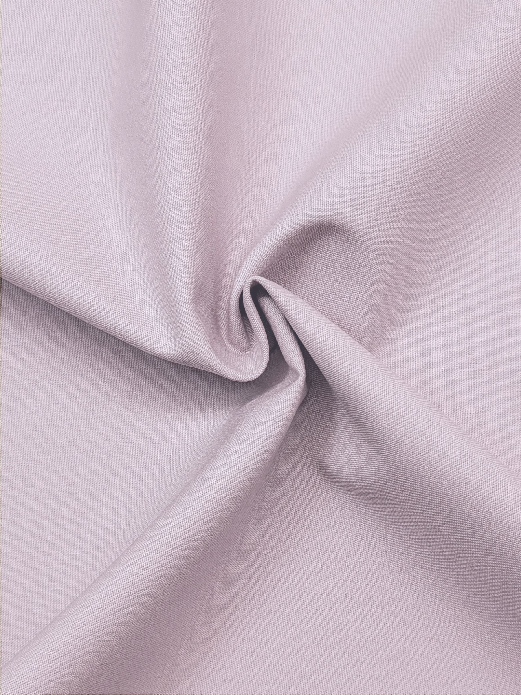 Kokka - Solid Recycled Cotton Canvas Fabric - Lavender