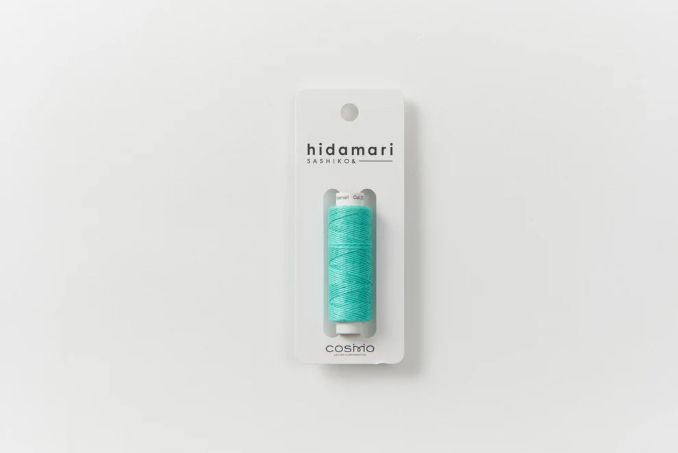 Lecien Cosmo - Hidamari Cotton Sashiko Thread 30m Spool - Southern Island Seas