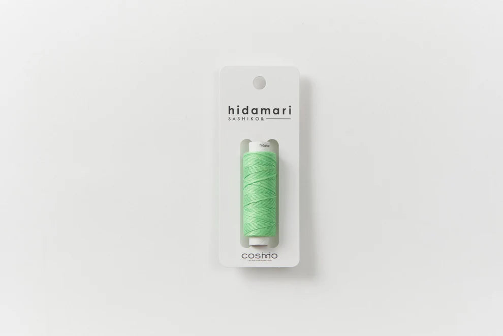 Lecien Cosmo - Hidamari Cotton Sashiko Thread 30m Spool - Melon Soda