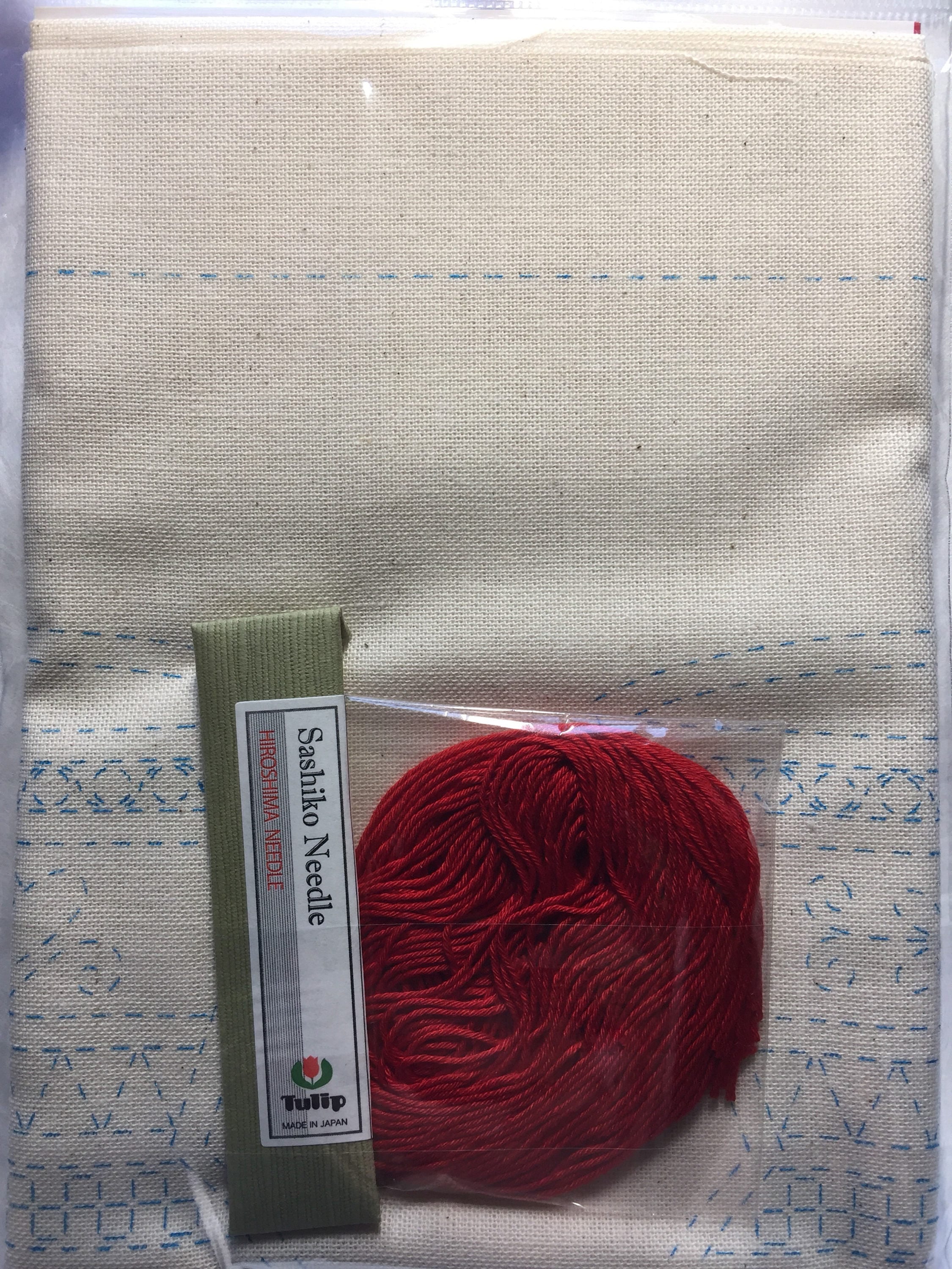 Tulip - World Hungary "Pair of Pitchers" Sashiko Sampler Kit