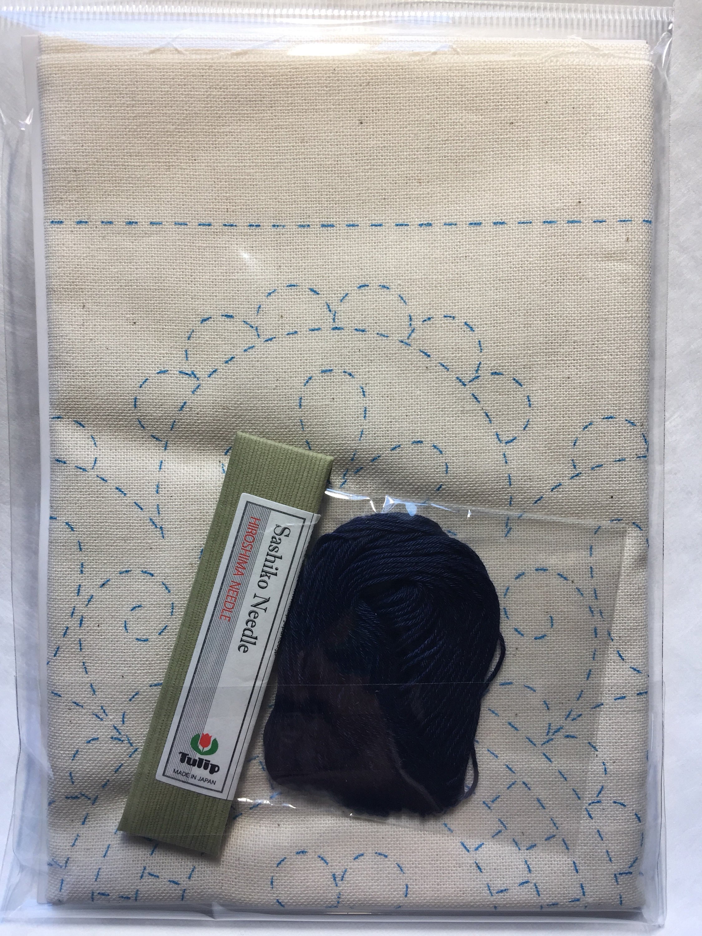 Tulip - World Hungary "Rose Medallion" Sashiko Sampler Kit