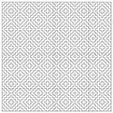 Yokota - Kakinohana Cotton Sashiko Fukin Sampler Cloth - White