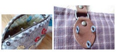 Little House - Purse Handle or Zipper Fixing Pins