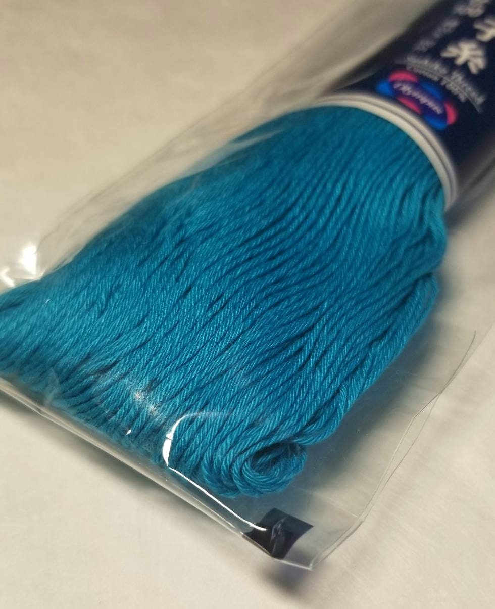 Olympus - Cotton Sashiko Thread 100m Skein - Color #112 Turquoise