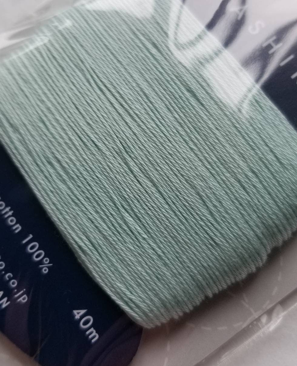 Daruma - Cotton Sashiko Thread 40m Card 20/4 - #206 Seafoam