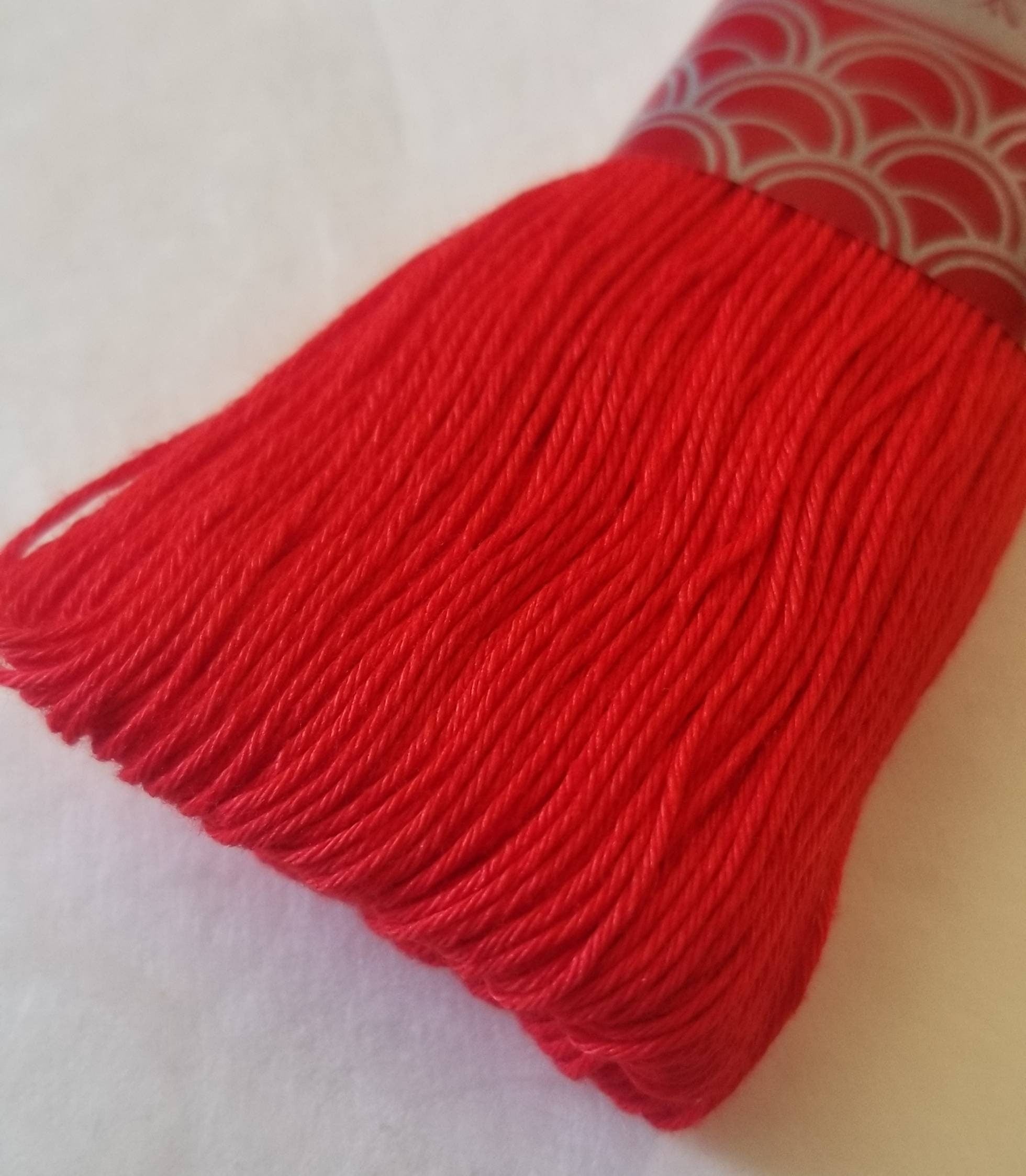 Yokota - Cotton Sashiko Thread 100m Skein - #16 Red