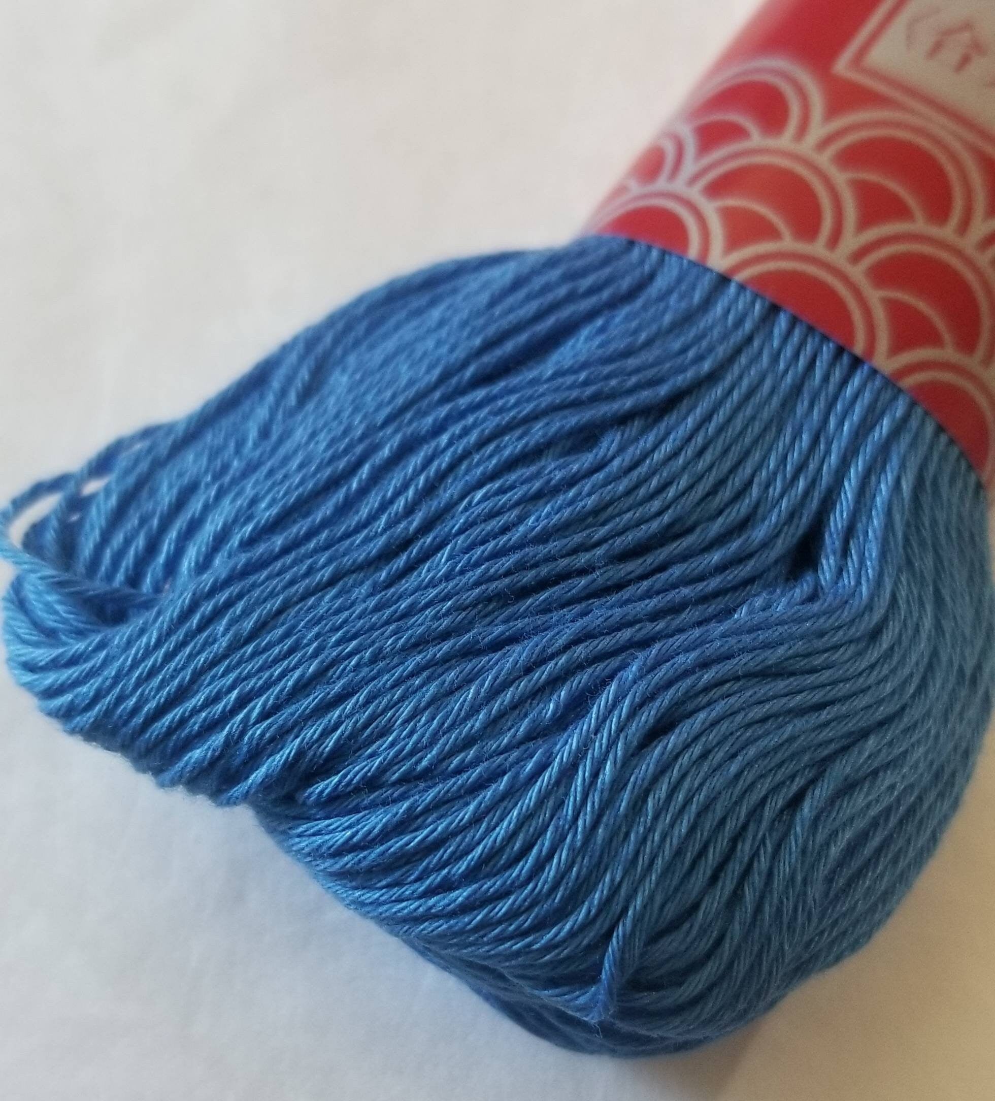 Yokota - Cotton Sashiko Thread 100m Skein - #17 Blue