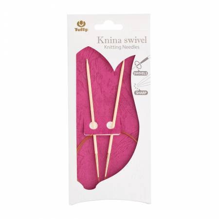 Tulip - Knina Swivel Circular Knitting Needles 32" (80cm) Cord - Bamboo