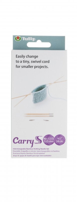 Tulip - CarryS Interchangeable Knitting Needle Set - Bamboo