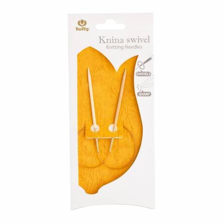 Tulip - Knina Swivel Circular Knitting Needles 16" (40cm) Cord - Bamboo