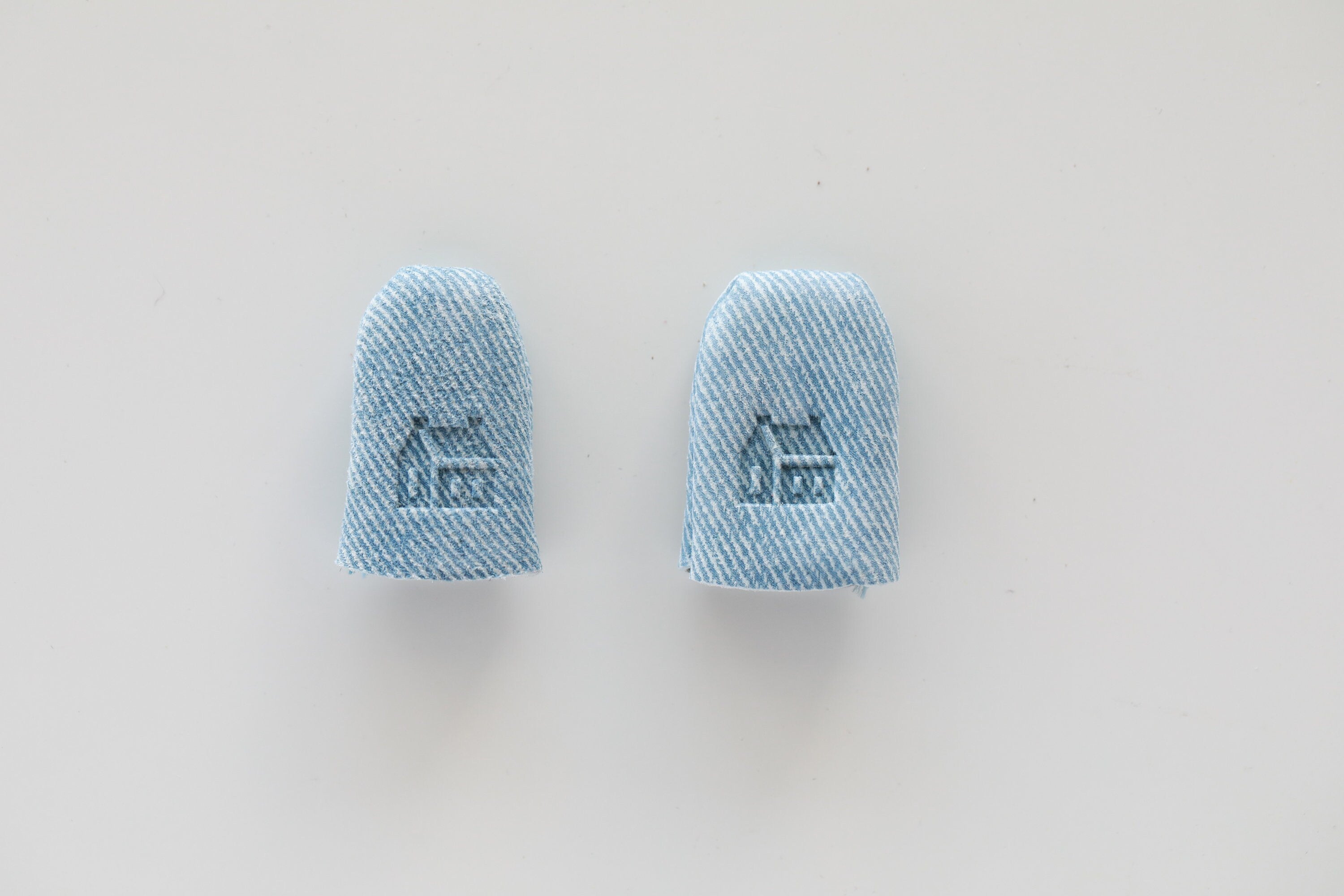 Little House “Denim” leather thimble