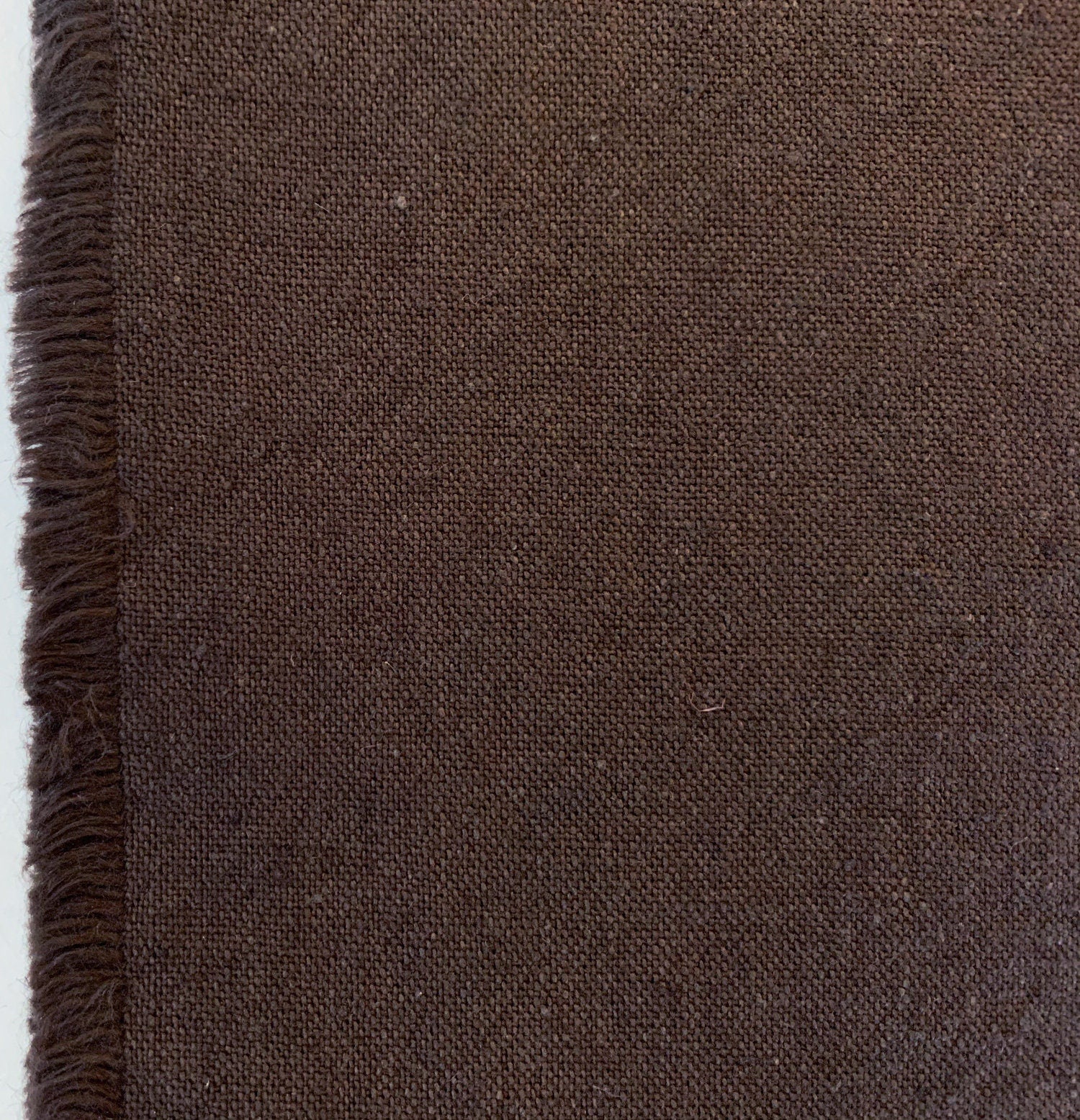 Cosmo Japanese cotton linen blend canvas AD5188-217 coffee brown