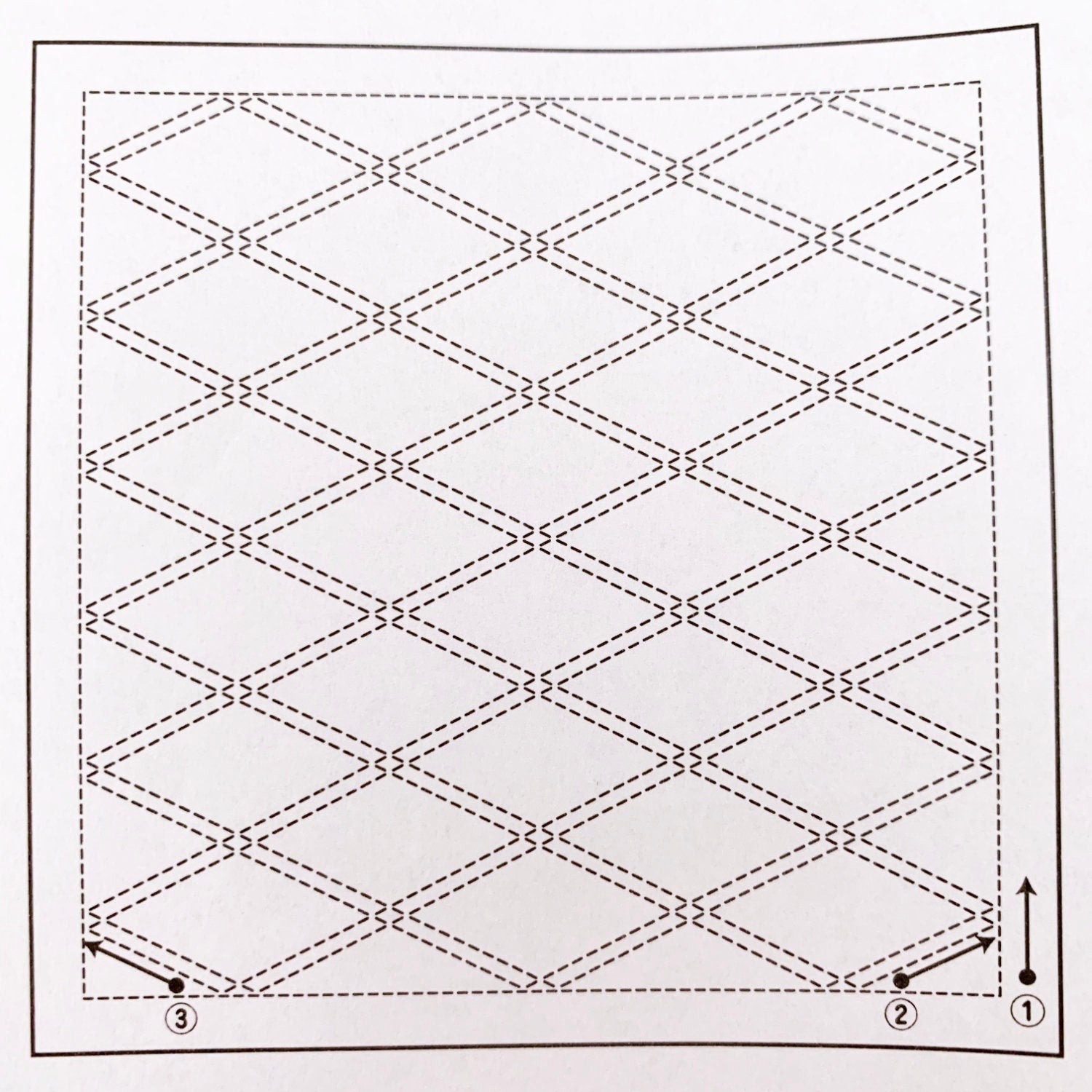 Olympus - Tatsuki Cotton Sashiko Sampler Cloth - Navy
