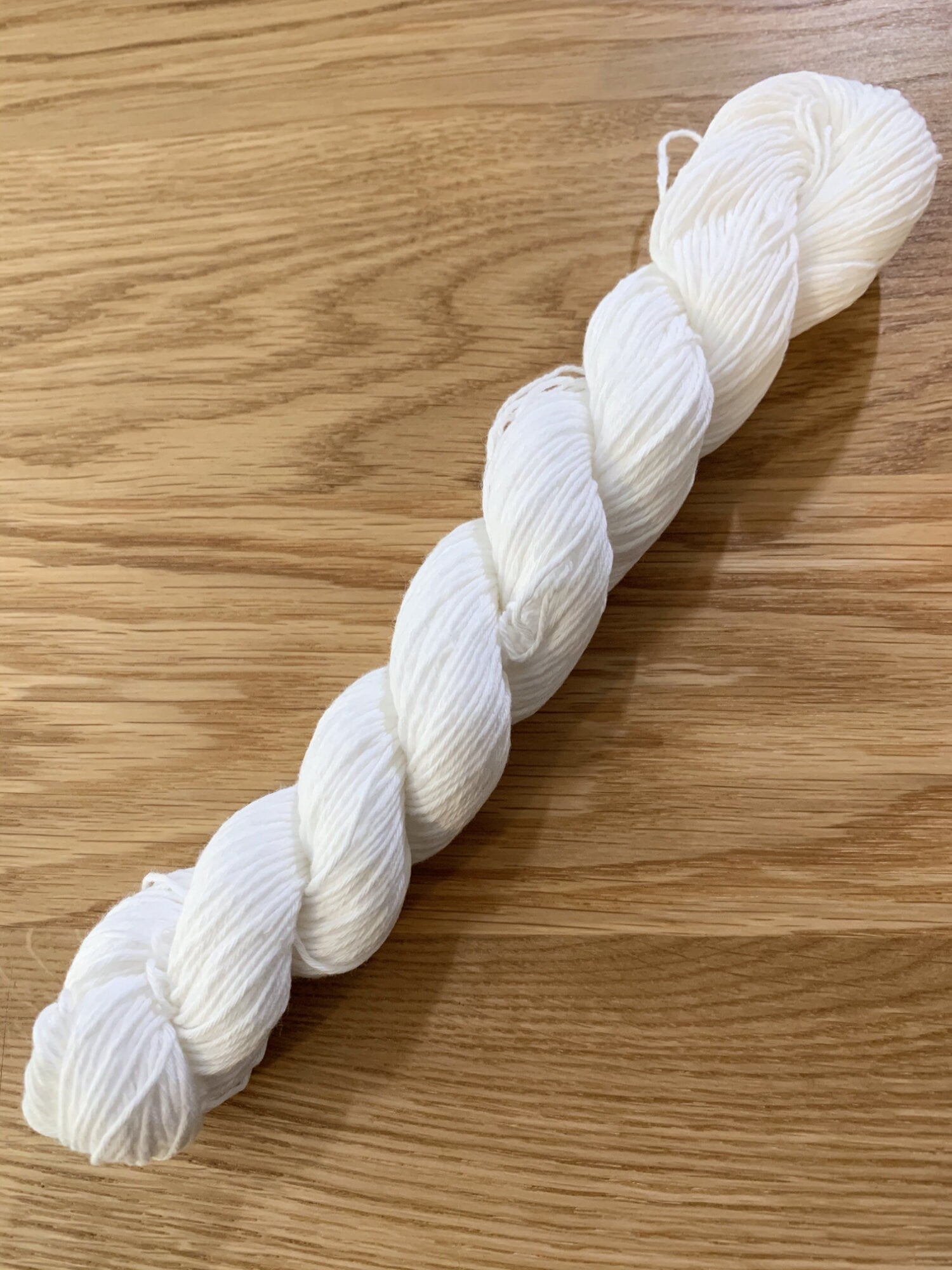 Daruma - Cotton Kogin Thread 100m Card 20/8 - Prepared For Dye White
