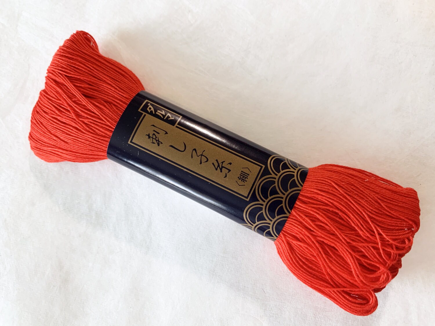 Yokota - Cotton Sashiko Thread 170m Skein - #16 Bright Red