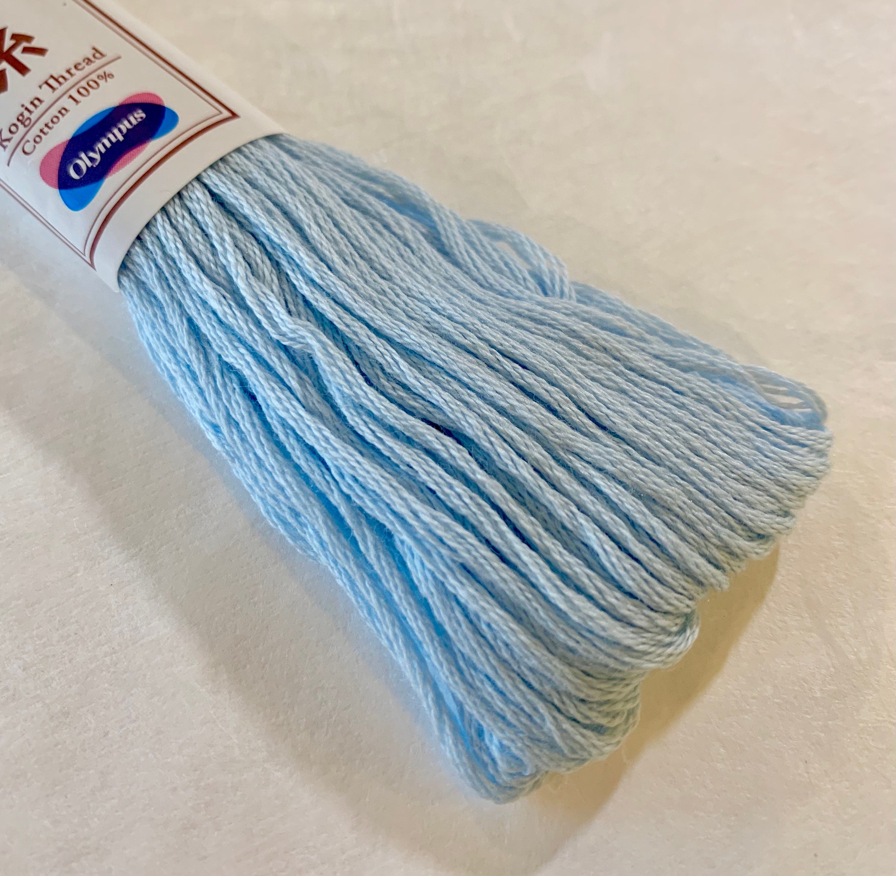 Olympus - Cotton Kogin Thread 18m Skein - #364 Baby Blue