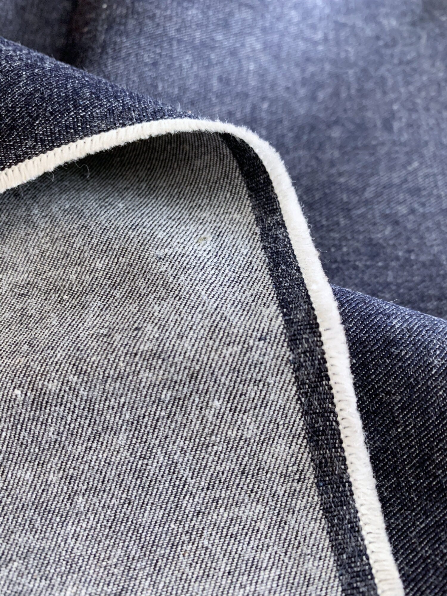 Orimono Imports - Denim 5 Ounce Non-Stretch Cotton - Navy Blue