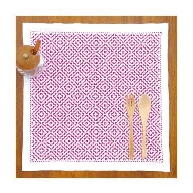Olympus - Persimmon Blossom Sashiko Sampler Kit - Pink / White