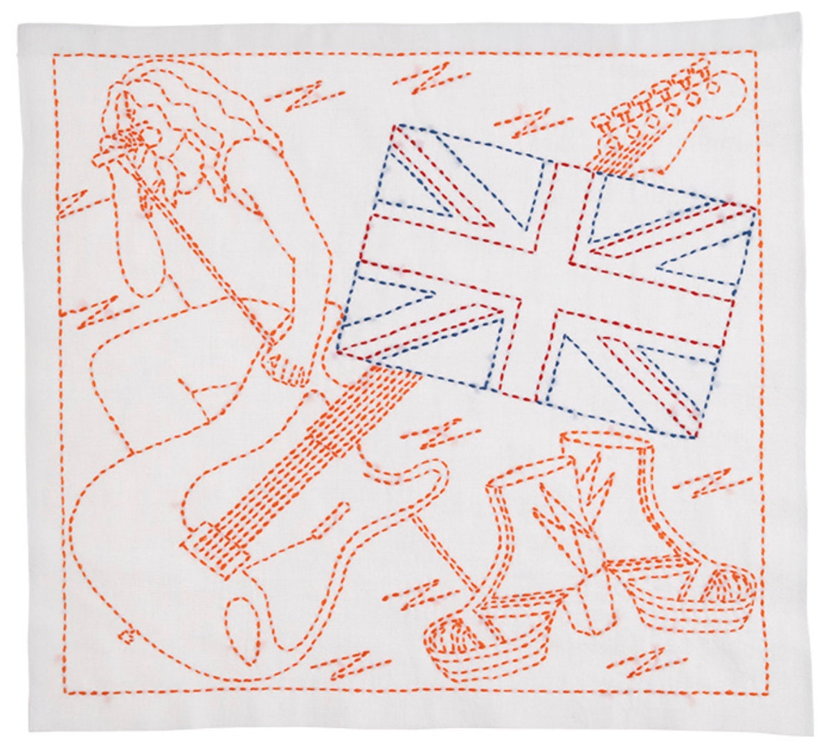 Tulip - World England "Rock N Roll" Sashiko Sampler Kit