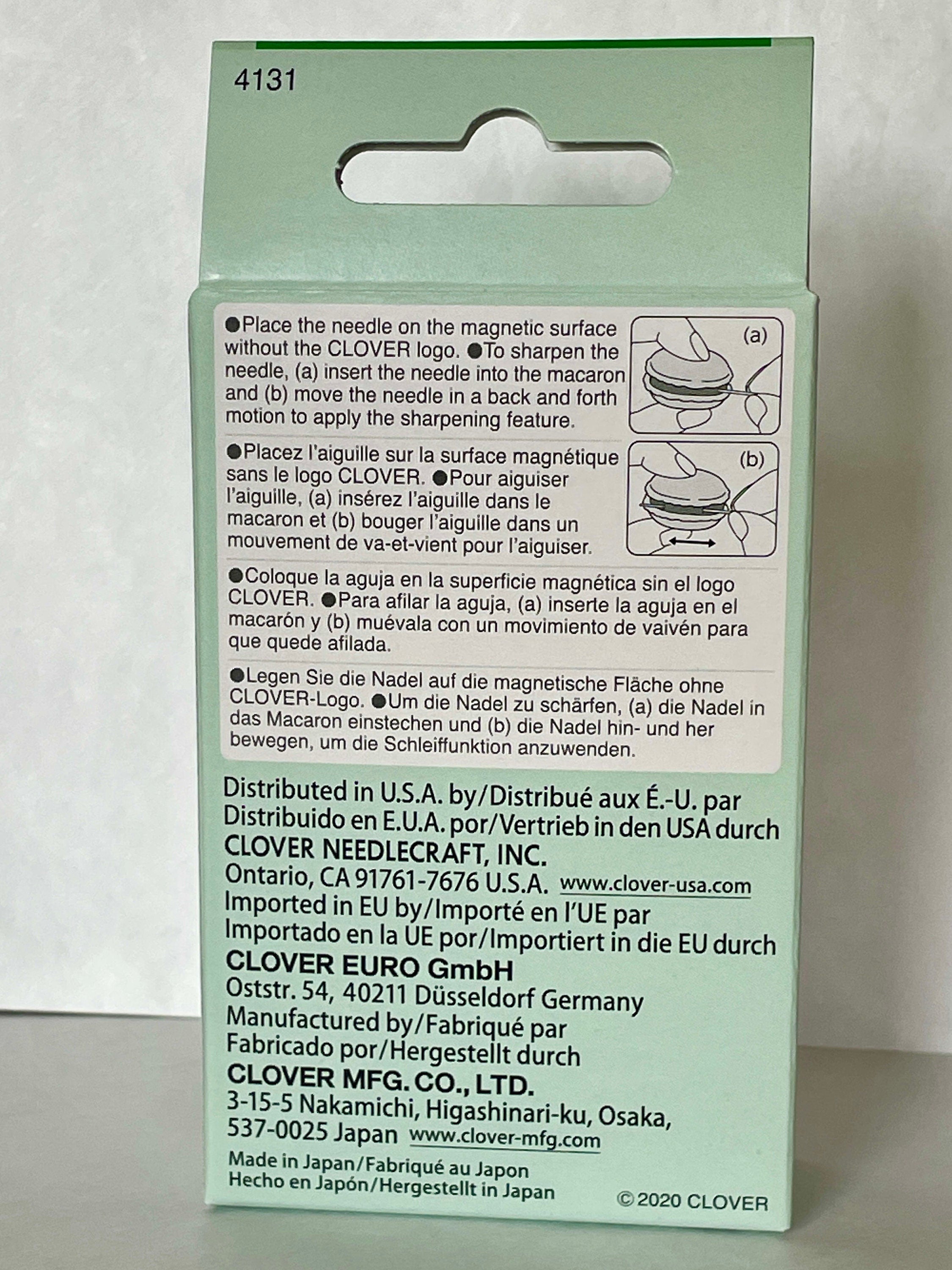 Clover - Sweet 'n Sharp Macaron Needle Sharpener - Pistachio