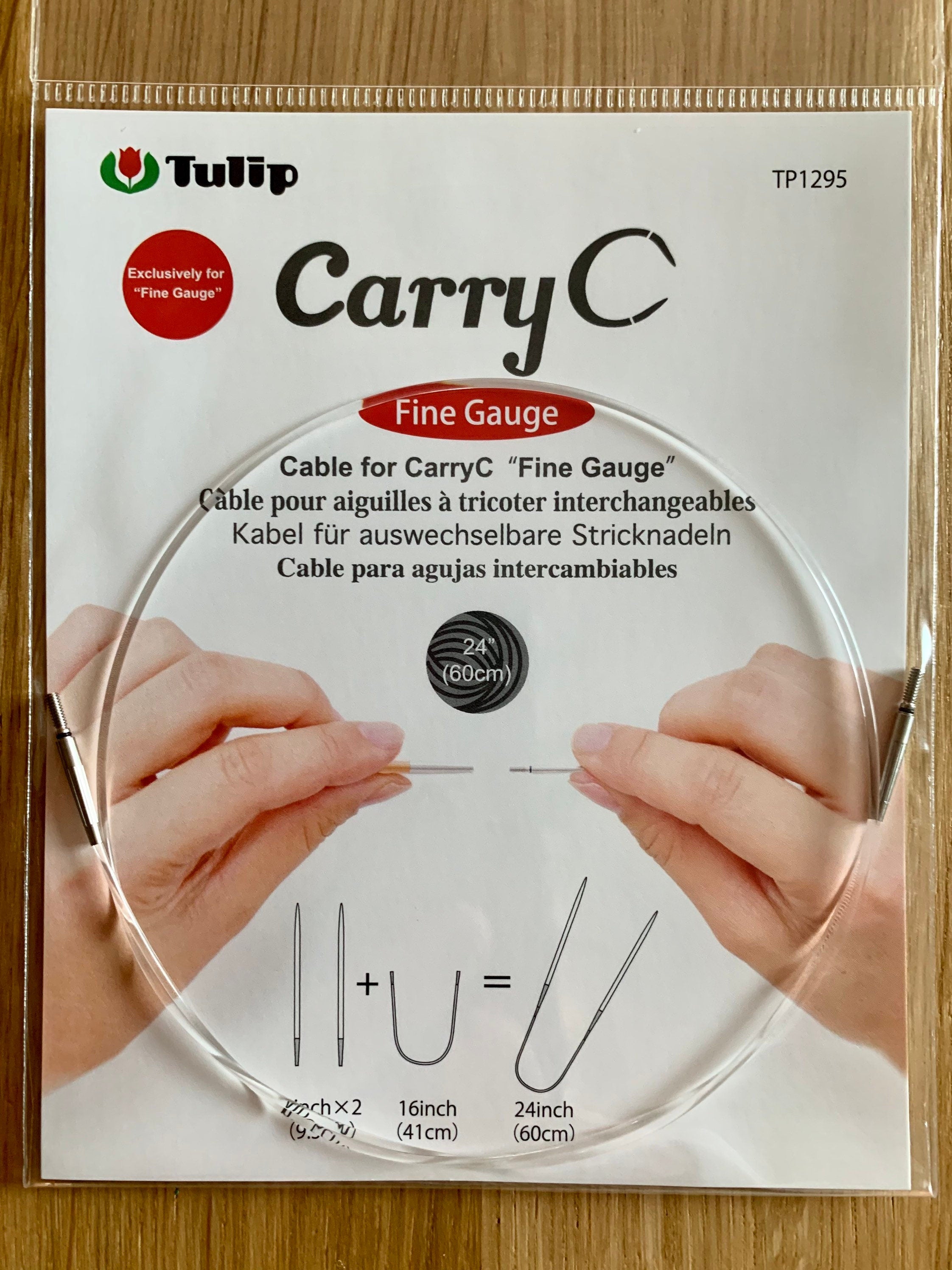 Tulip - Cables for CarryC Fine Gauge Knitting Needles - Various Sizes
