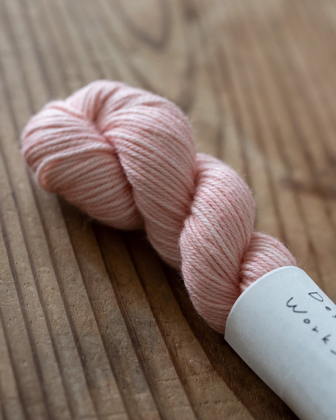 Maito - Natural Dyed Cotton Sashiko and Kogin Thread 70m Skein - Monochrome Pink