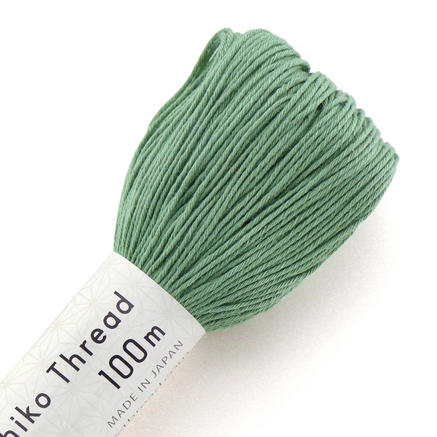 Olympus - Cotton Sashiko Thread 100m Skein - Color #117 Green