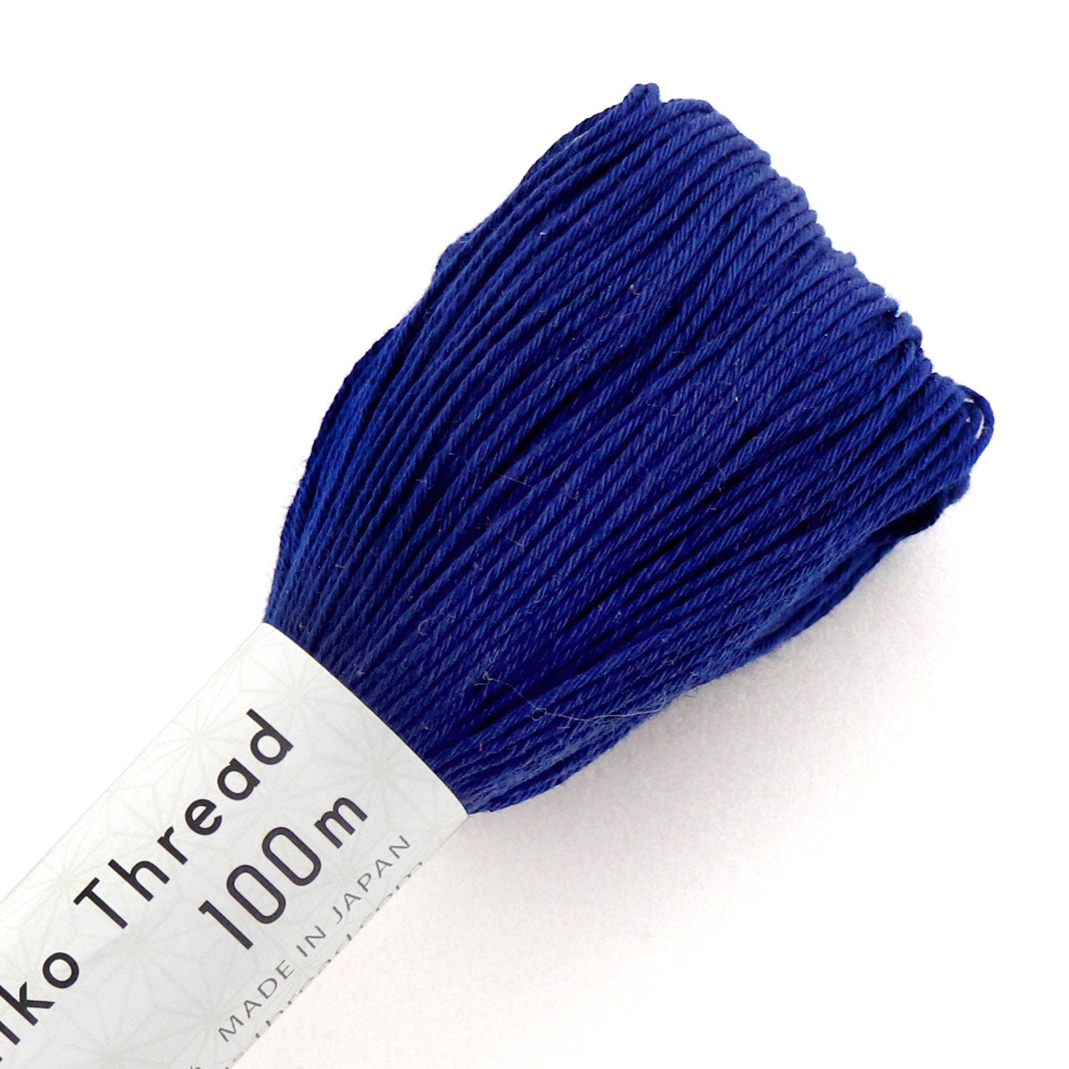 Olympus - Cotton Sashiko Thread 100m Skein - Color #119 Navy Indigo Blue