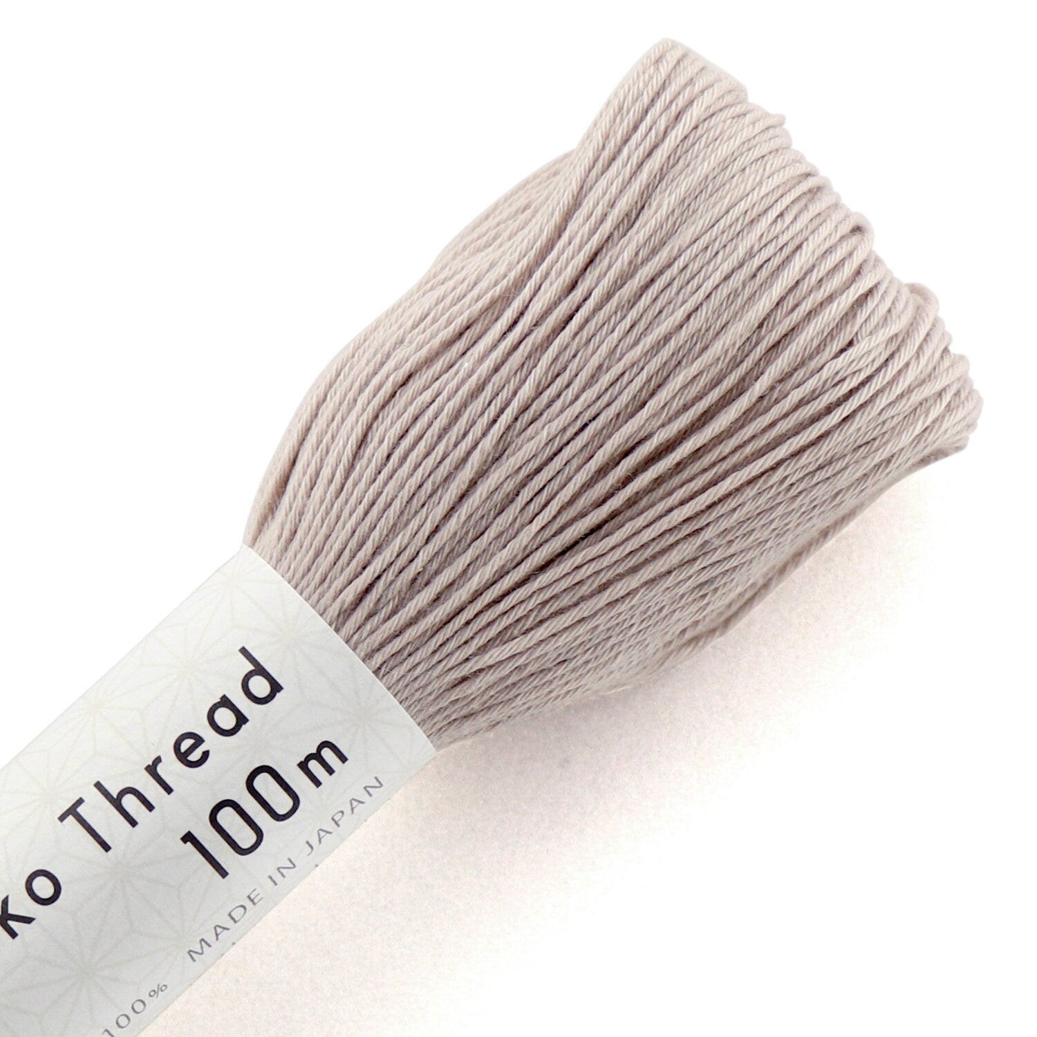 Olympus - Cotton Sashiko Thread 100m Skein - Color #116 Gray Taupe