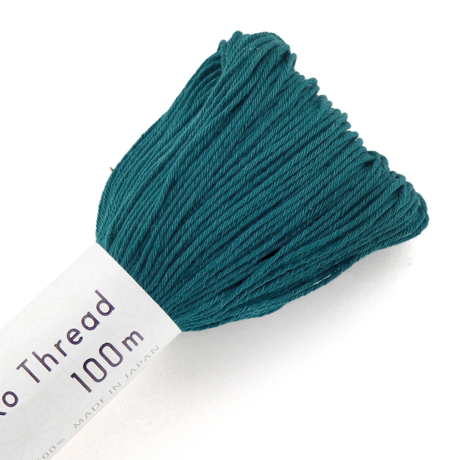 Olympus - Cotton Sashiko Thread 100m Skein - Color #123 Dark Teal