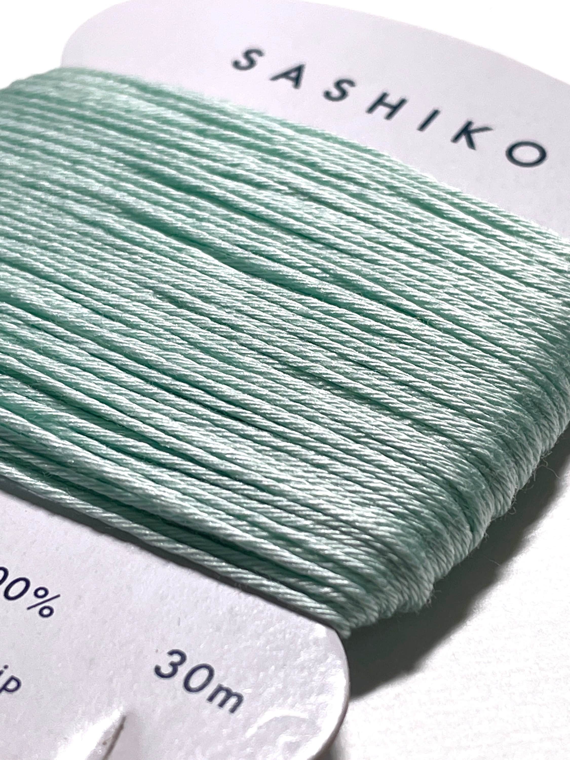 Daruma #206 MINT Japanese Cotton SASHIKO thread 30 meter skein 20/6