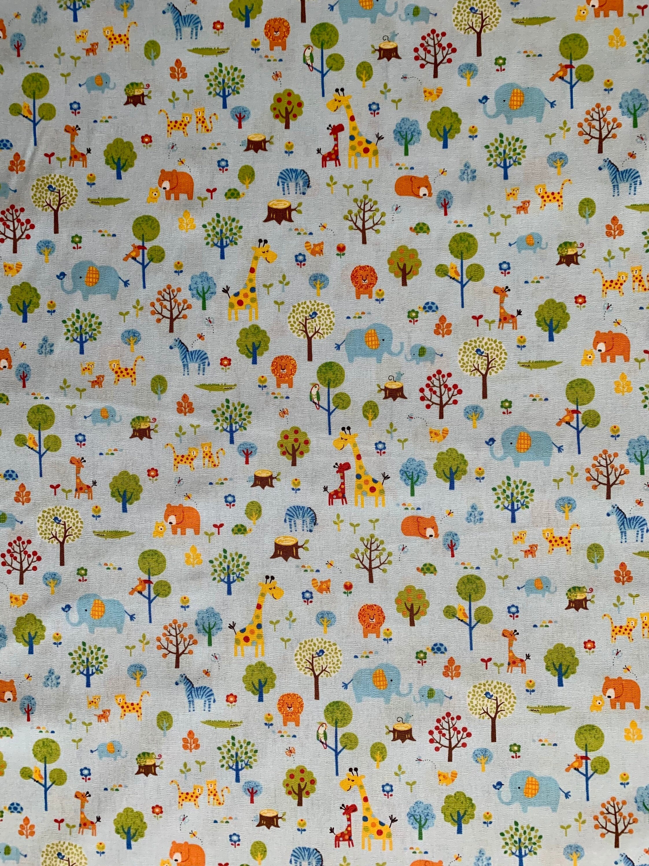 Cosmo - SALE Happy Forest Cotton - Blue