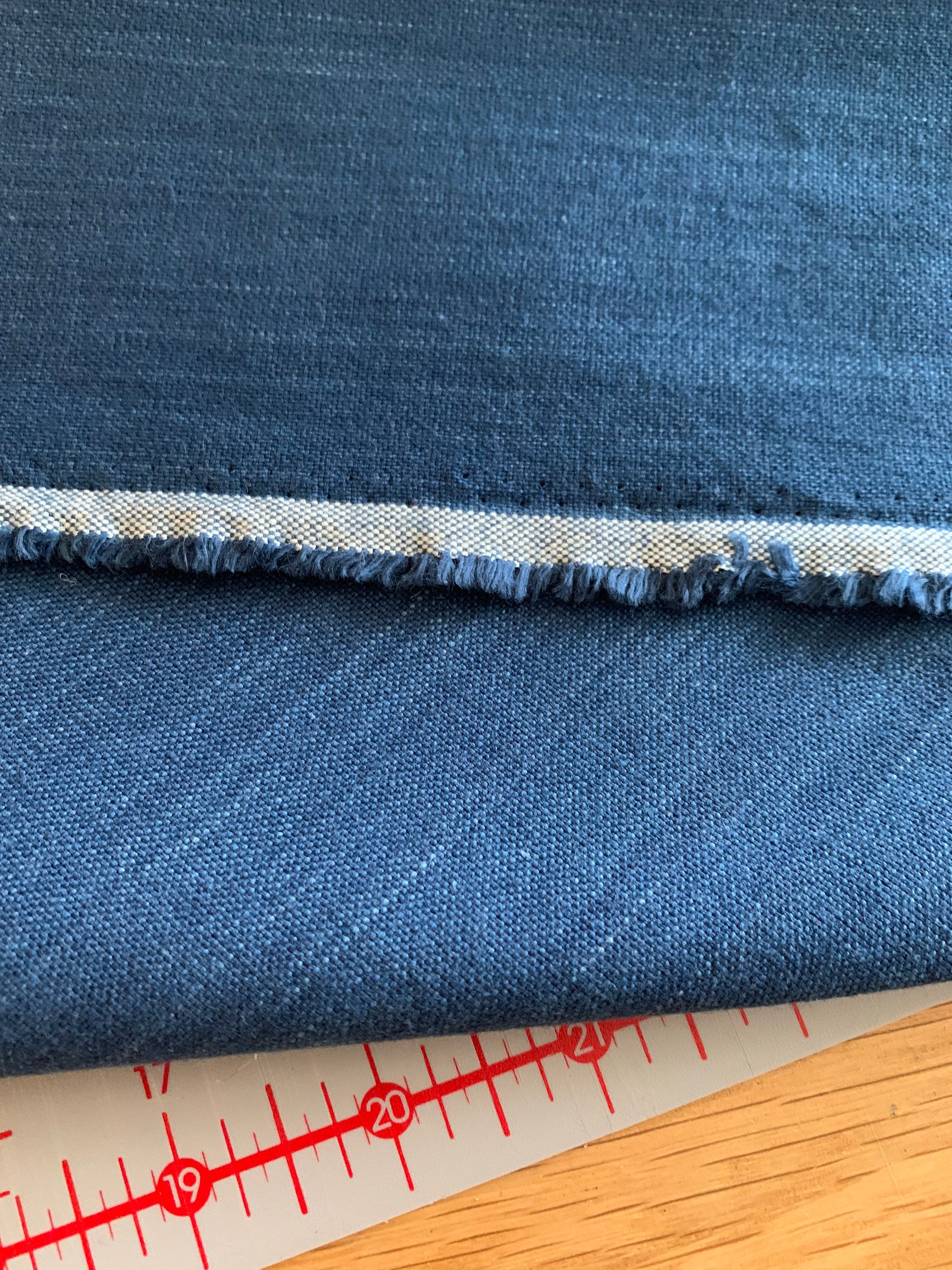 Orimono Imports - Natural Botanically Dyed Indigo Cotton Fabric - Indigo
