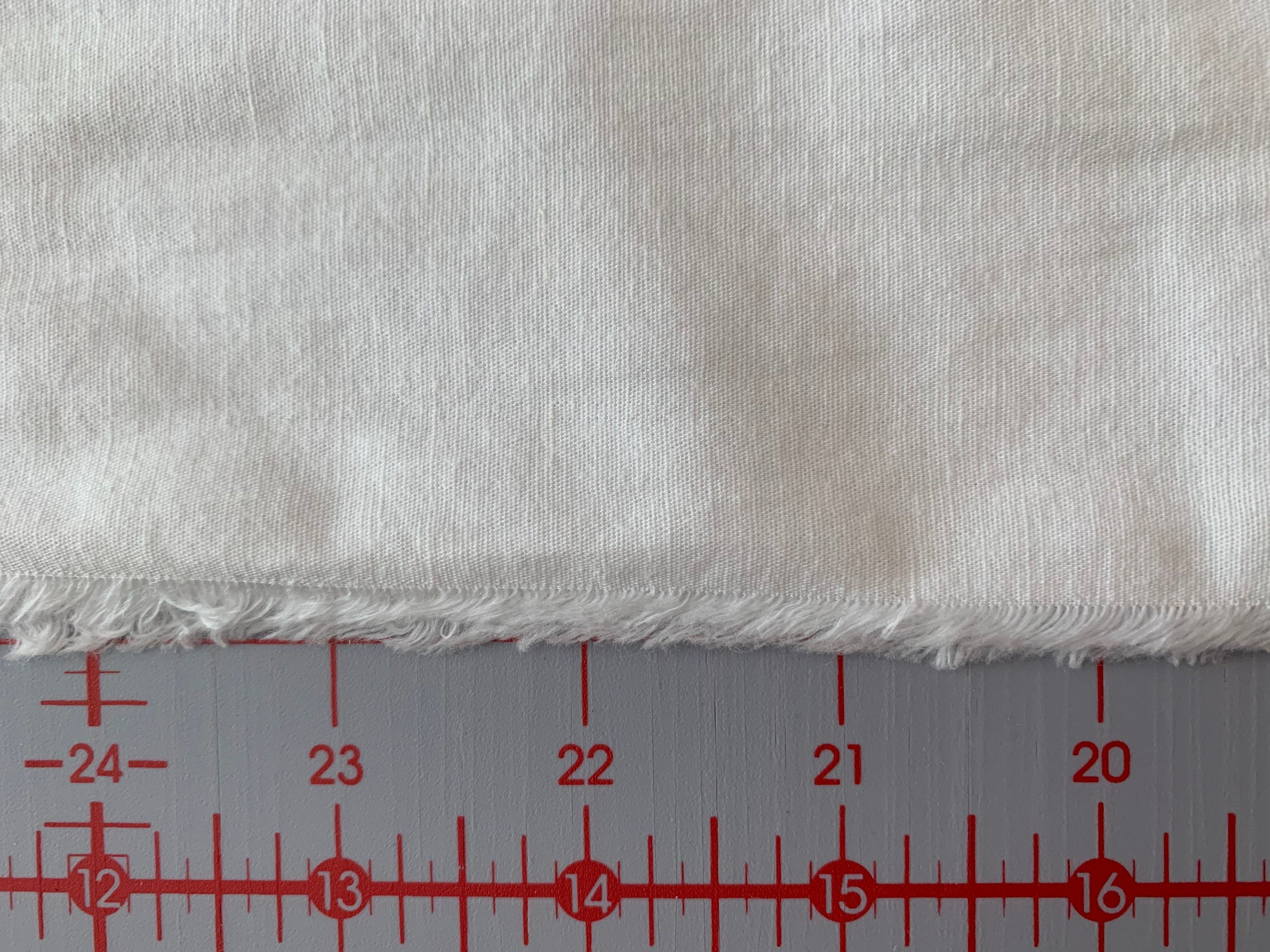 Cosmo Japanese cotton linen fabric AD5192-OW creamy white