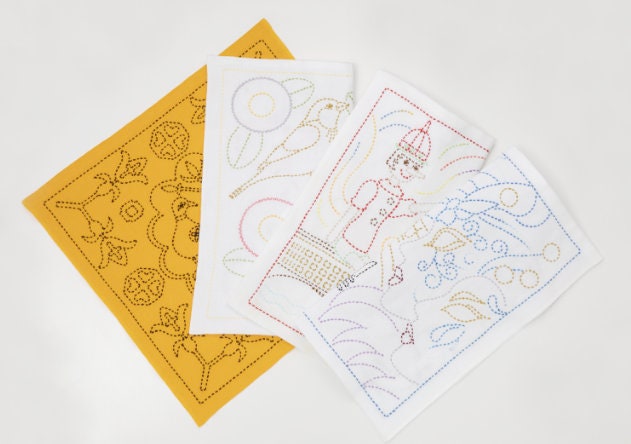 Tulip - World Italy "Little Birds of Assisi" Sashiko Sampler Kit