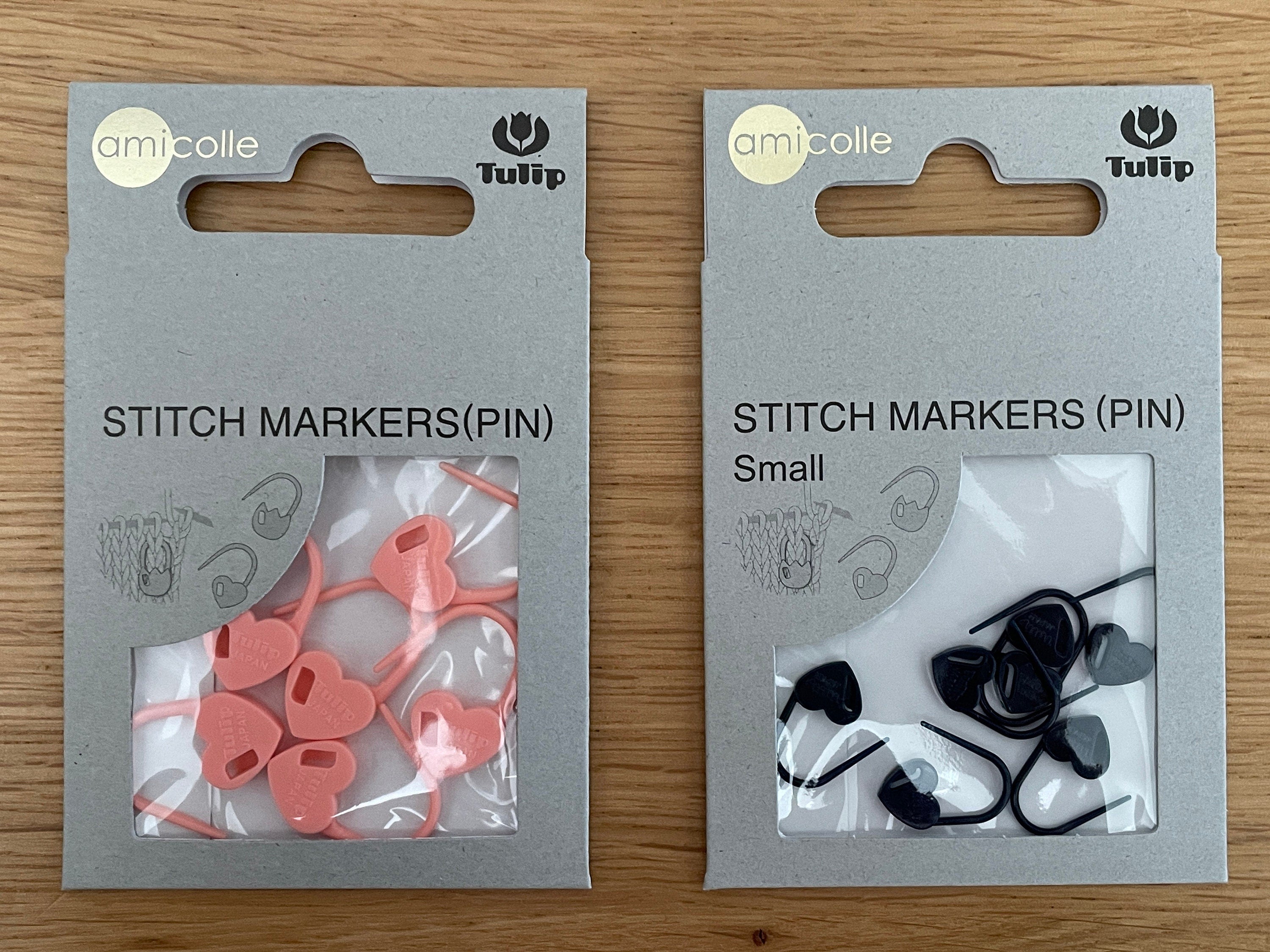 Tulip - Small "Tulip" Stitch Marker Pin Amicolle Knitting Accessories - Orange