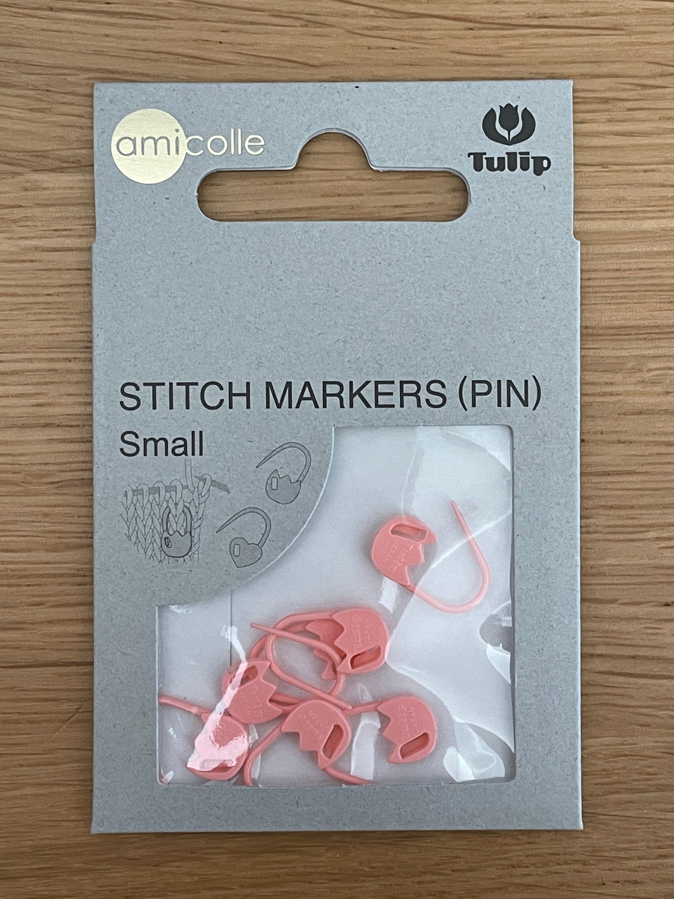 Tulip - Small "Tulip" Stitch Marker Pin Amicolle Knitting Accessories - Pink