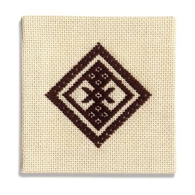 Olympus - Diamond Coaster Kogin Sampler Kit - Brown